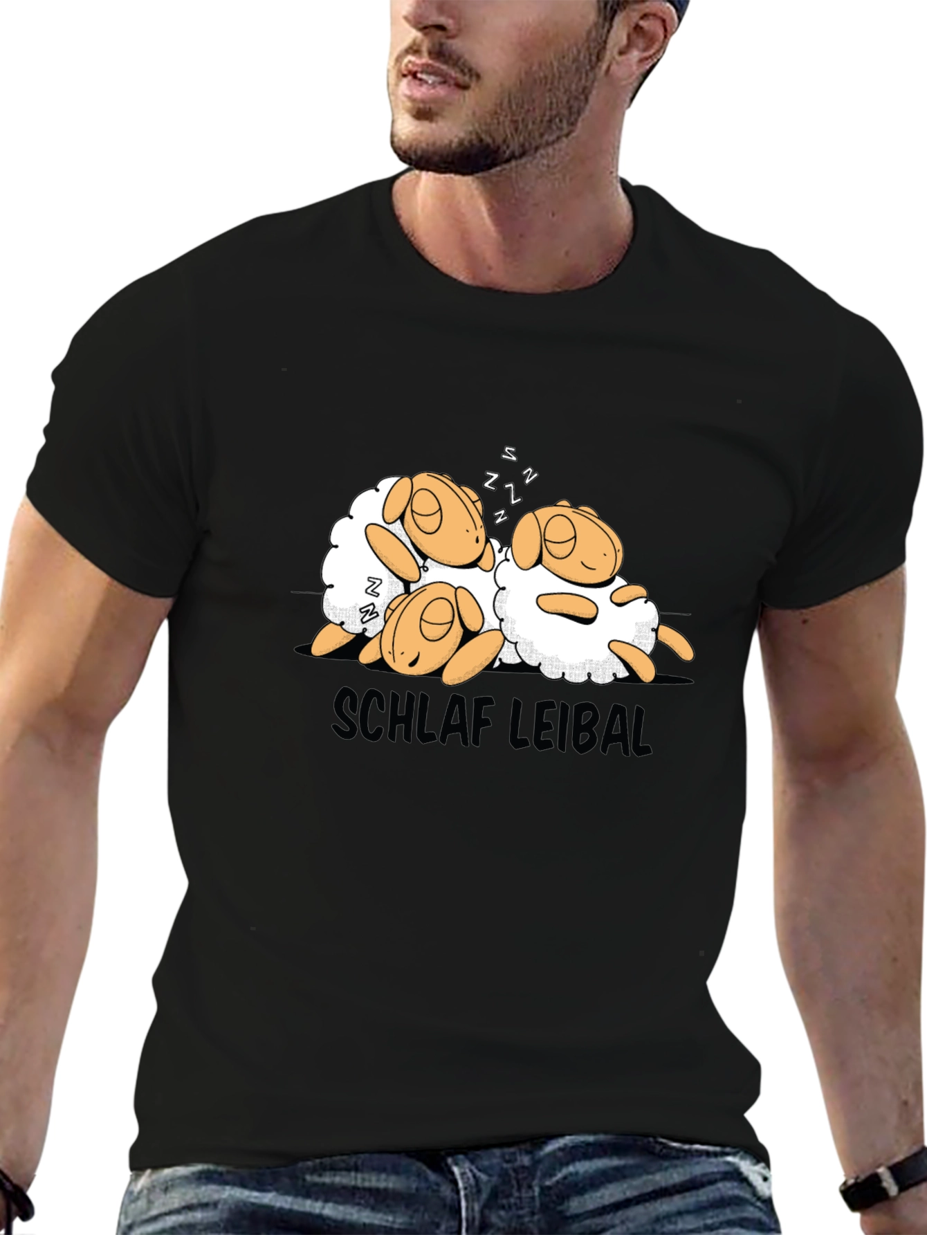 Schlaf Leibal Sleeping Sheep T-Shirt