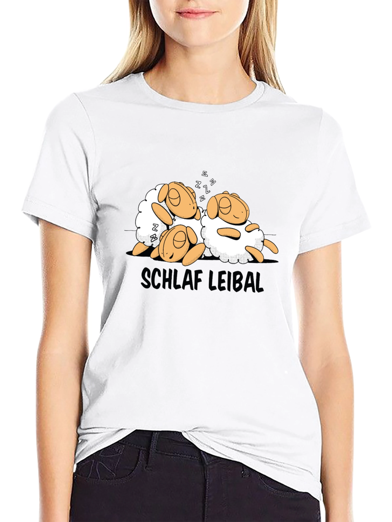 Schlaf Leibal Sleeping Sheep T-Shirt