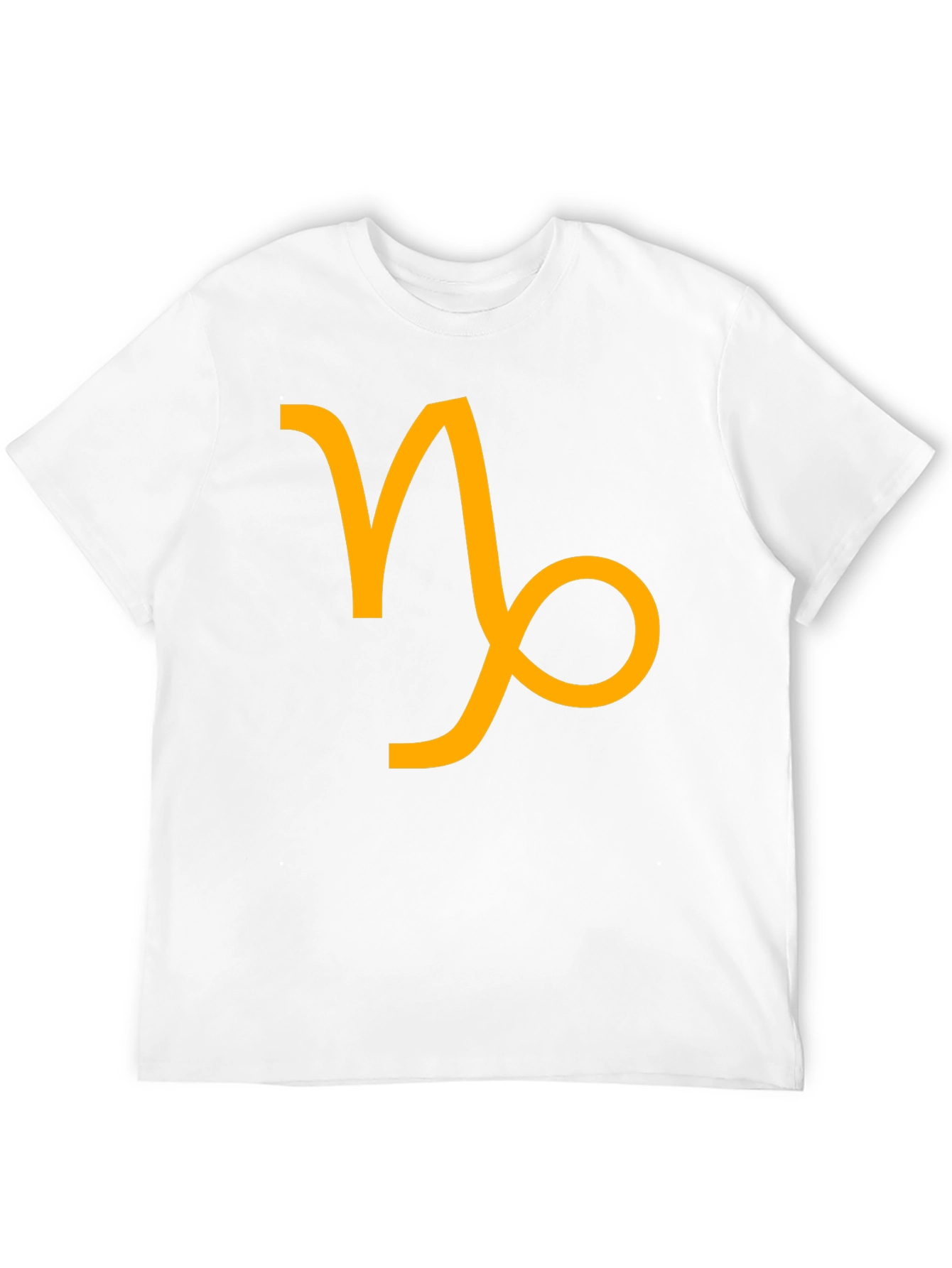 Capricorn Zodiac Sign Black T-Shirt