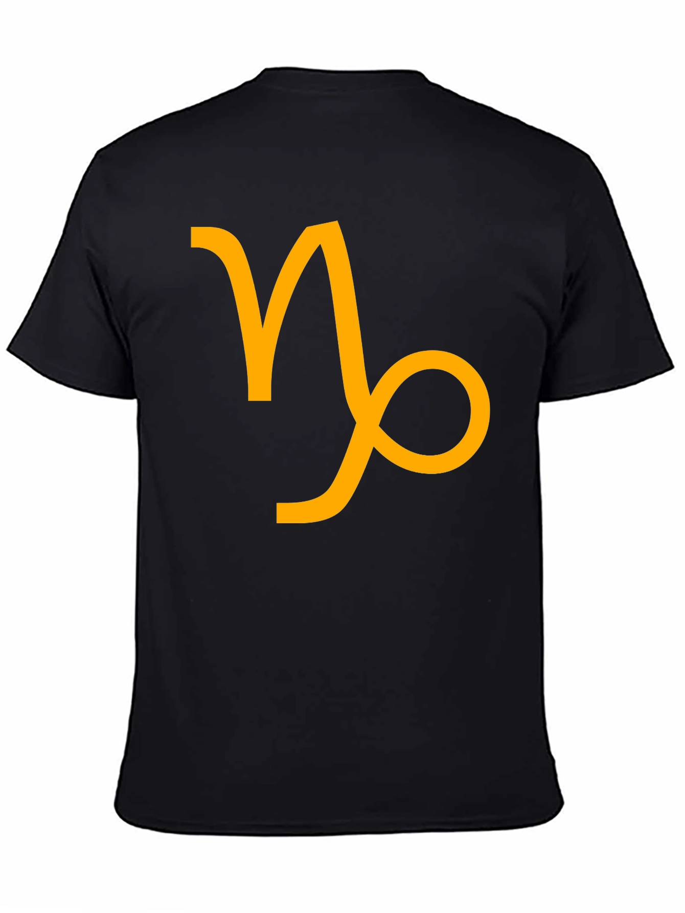 Capricorn Zodiac Sign Black T-Shirt