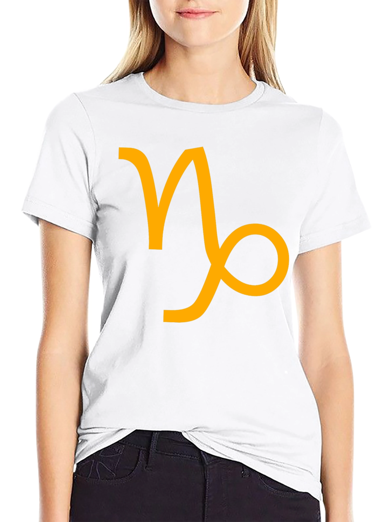 Capricorn Zodiac Sign Black T-Shirt