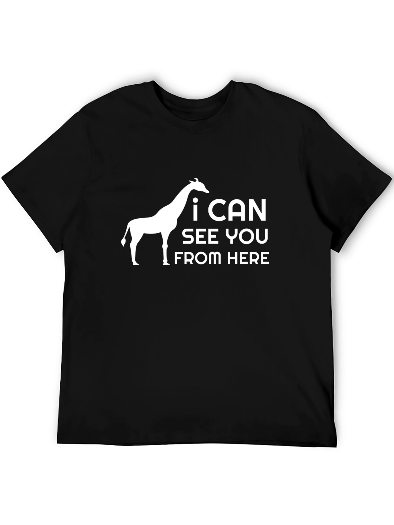 Giraffe I Can See You Graphic T-Shirt