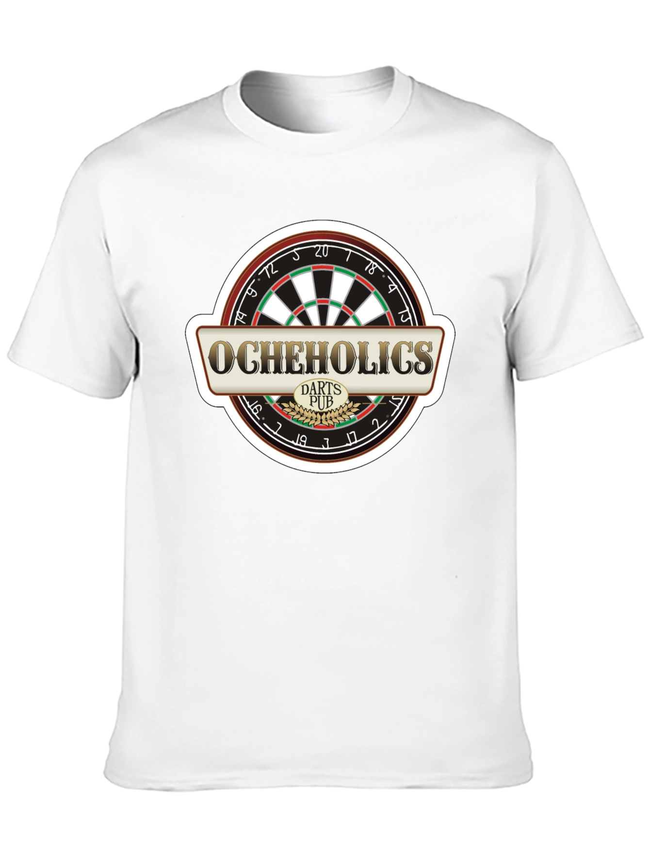 Ocheholics Darts Pub Black T-Shirt