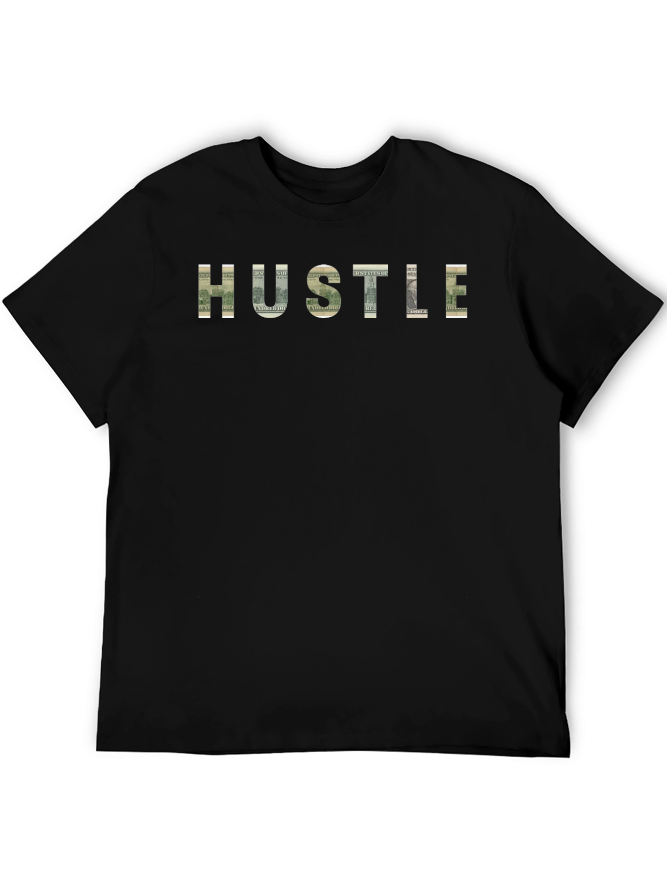 Hustle Money T-Shirt - Premium Black Tee
