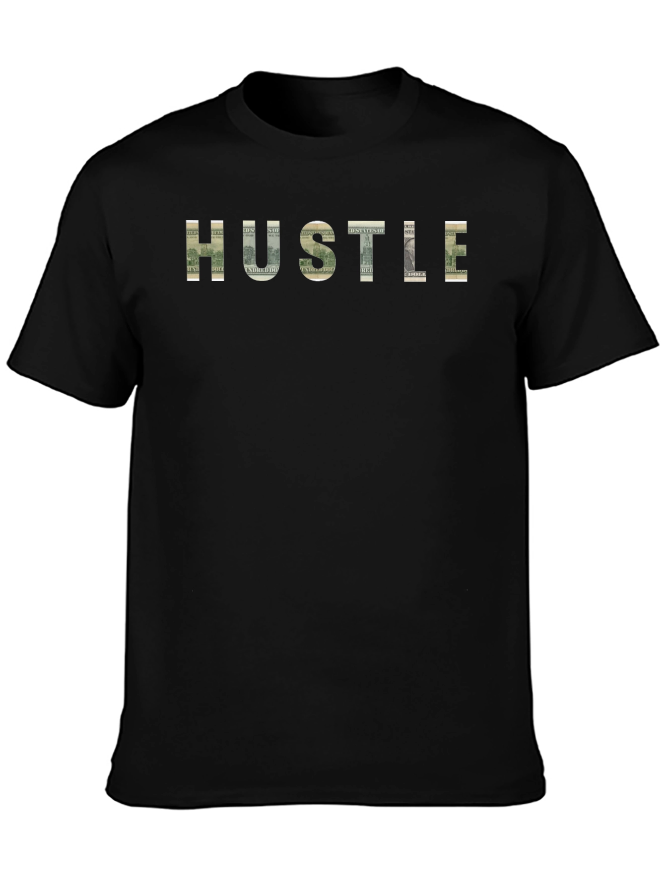 Hustle Money T-Shirt - Premium Black Tee
