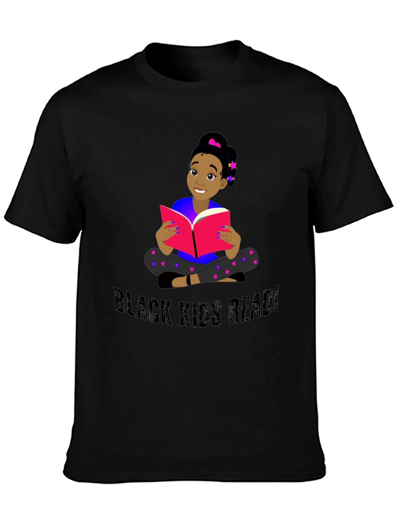 Black Kids Read T-Shirt - Empowering Education