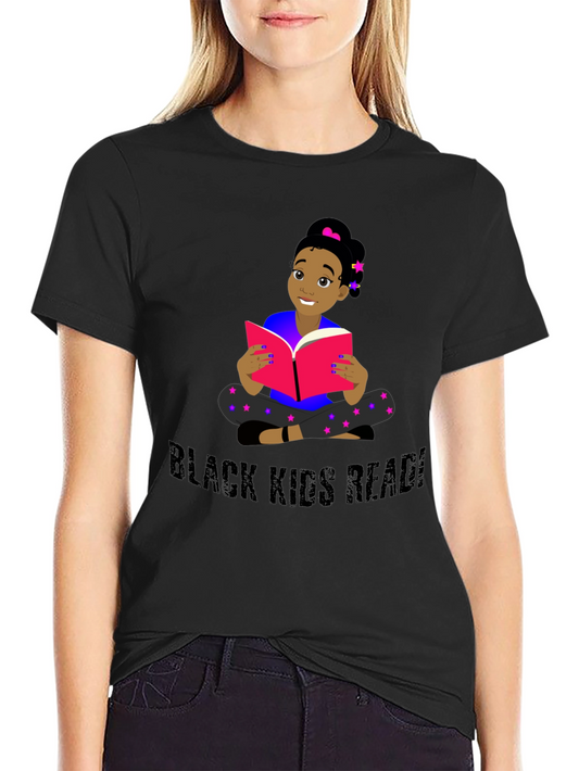 Black Kids Read T-Shirt - Empowering Education