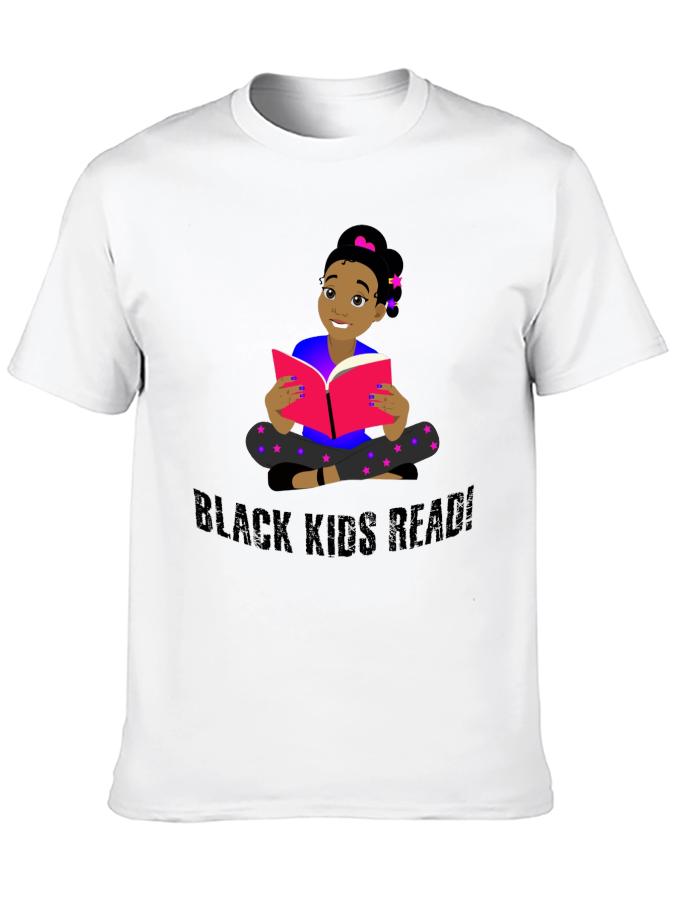 Black Kids Read T-Shirt - Empowering Education