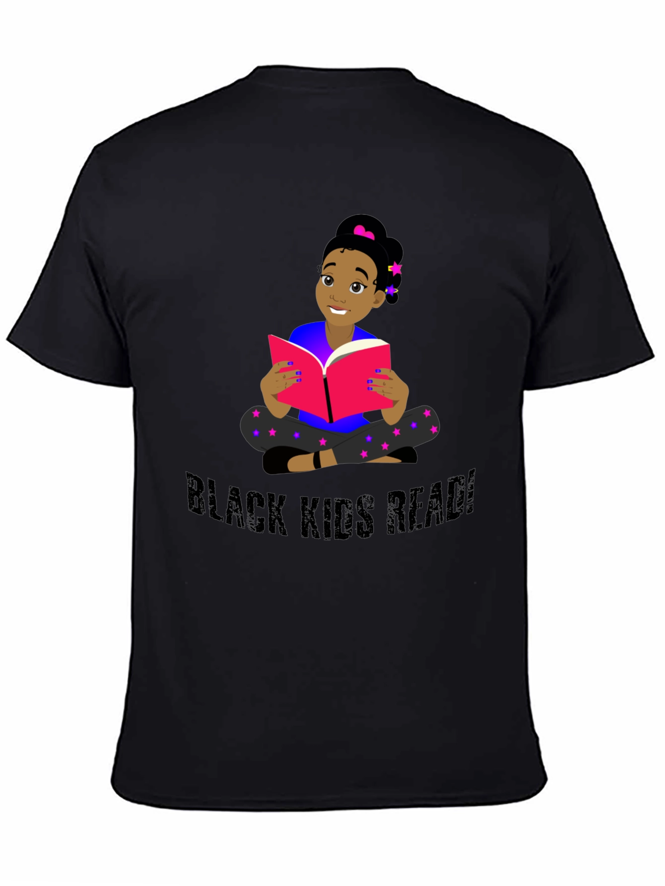 Black Kids Read T-Shirt - Empowering Education
