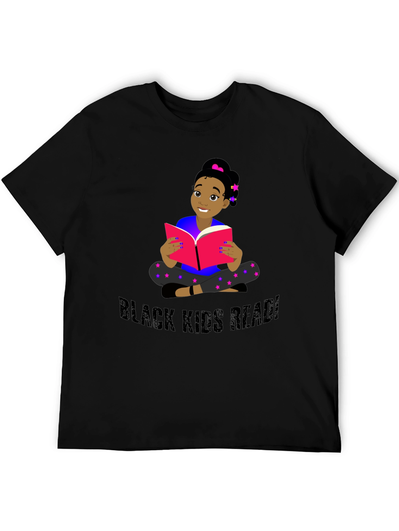 Black Kids Read T-Shirt - Empowering Education