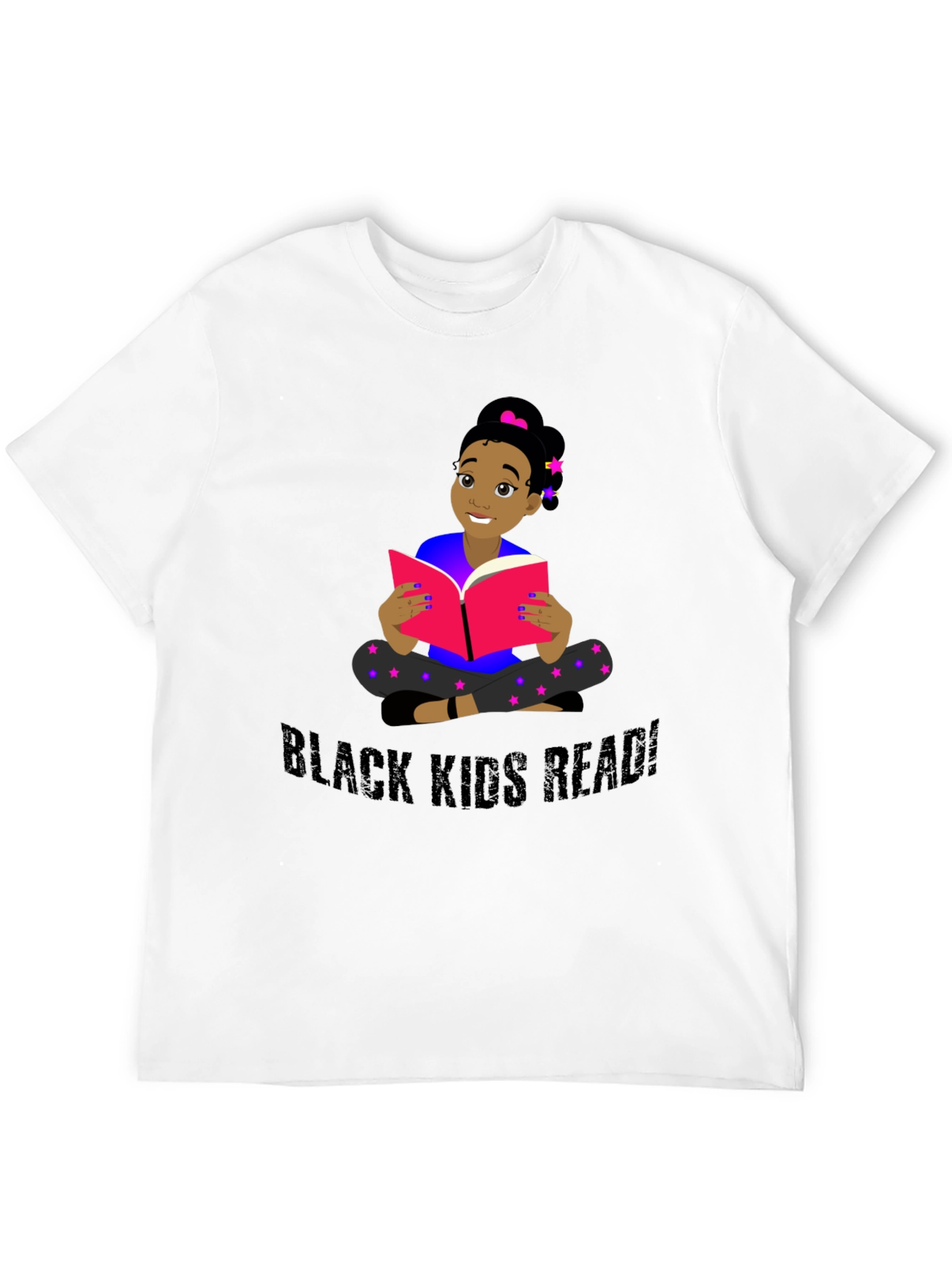 Black Kids Read T-Shirt - Empowering Education