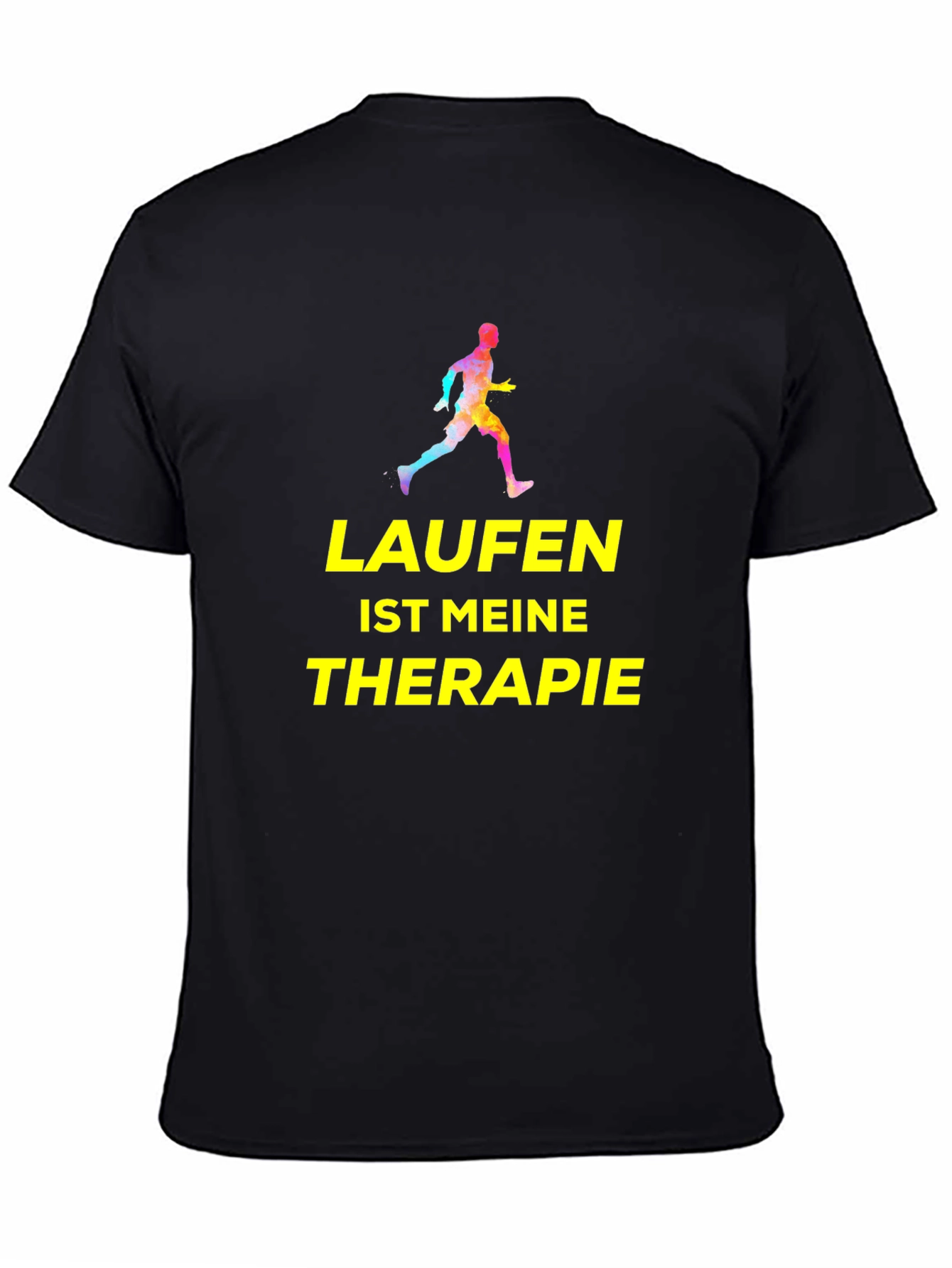 Laufen Ist Meine Therapie T-Shirt