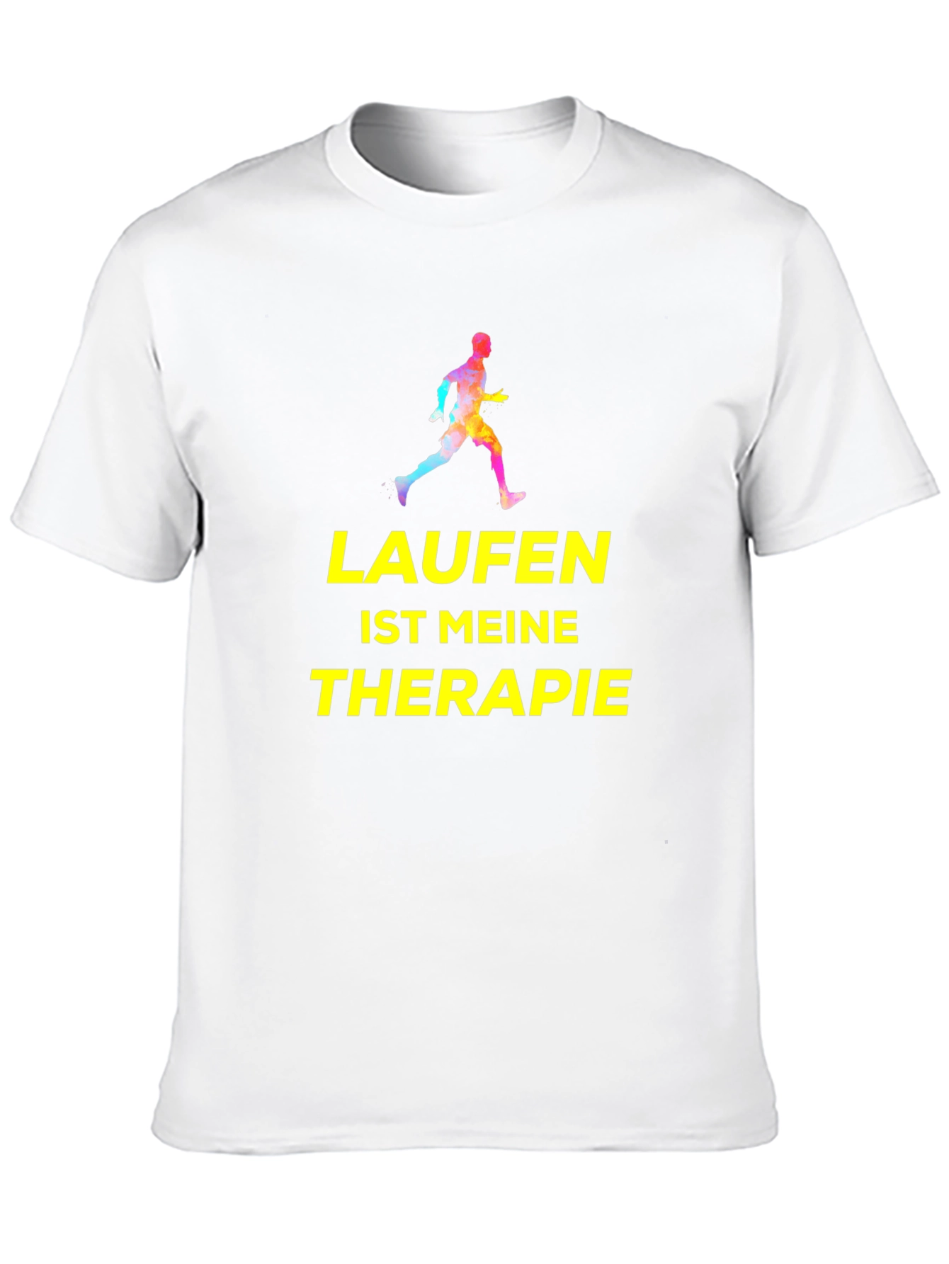 Laufen Ist Meine Therapie T-Shirt