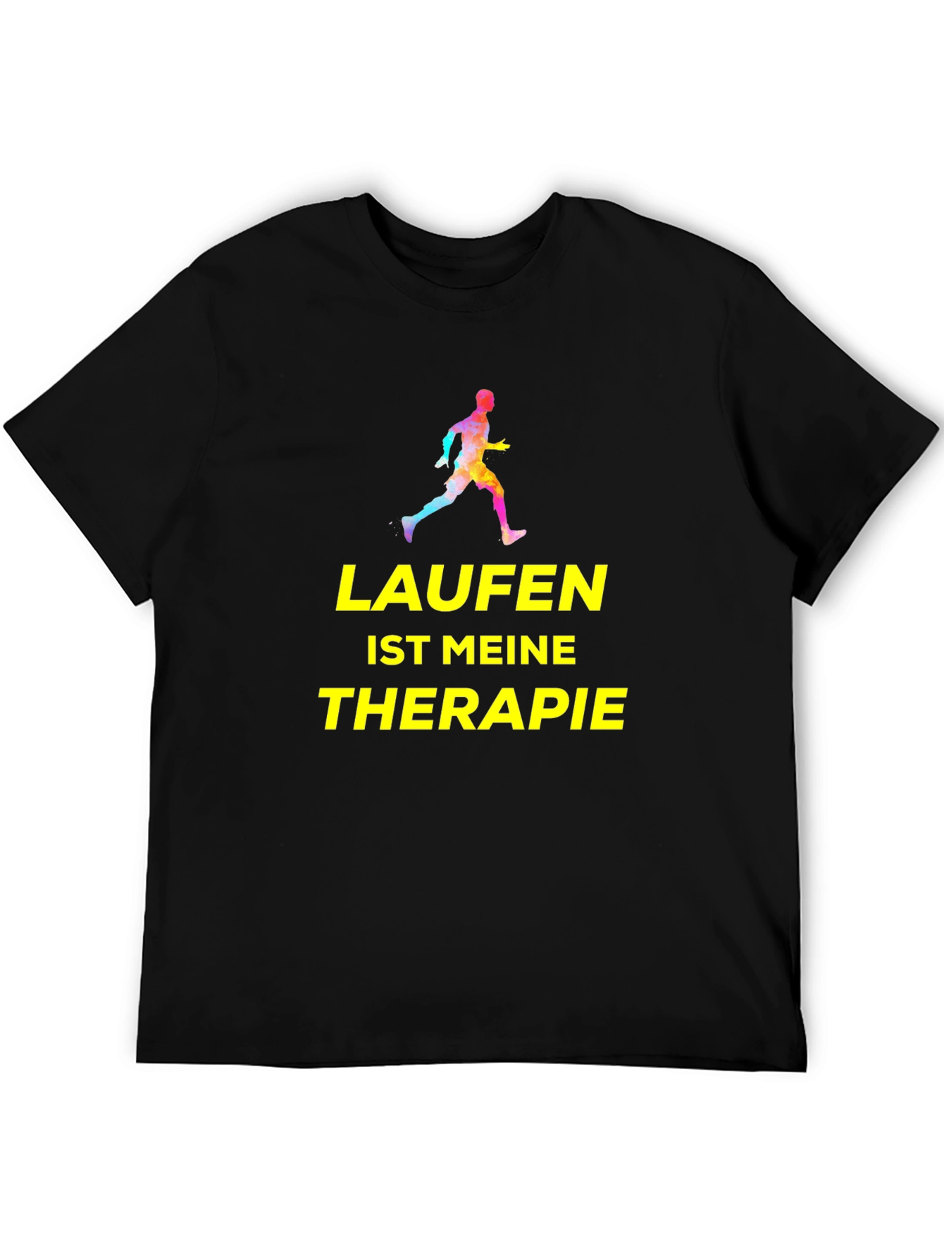 Laufen Ist Meine Therapie T-Shirt