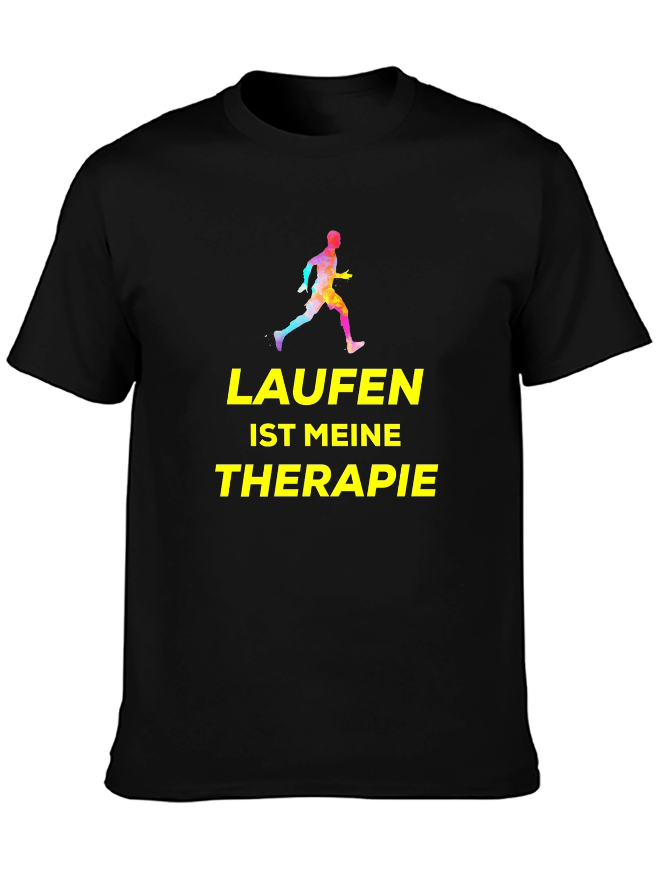 Laufen Ist Meine Therapie T-Shirt