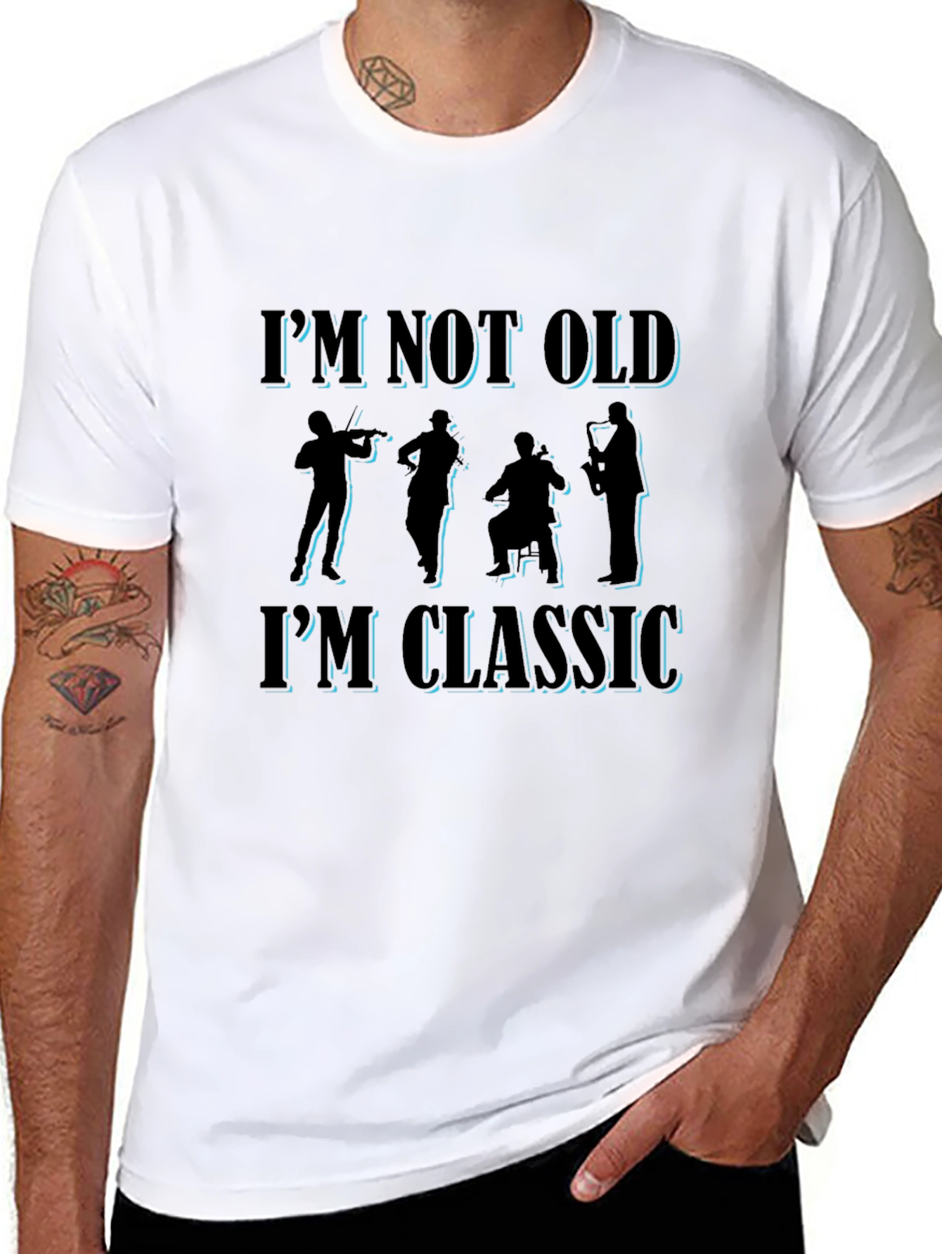 Classic Music T-Shirt: Im Not Old Im Classic