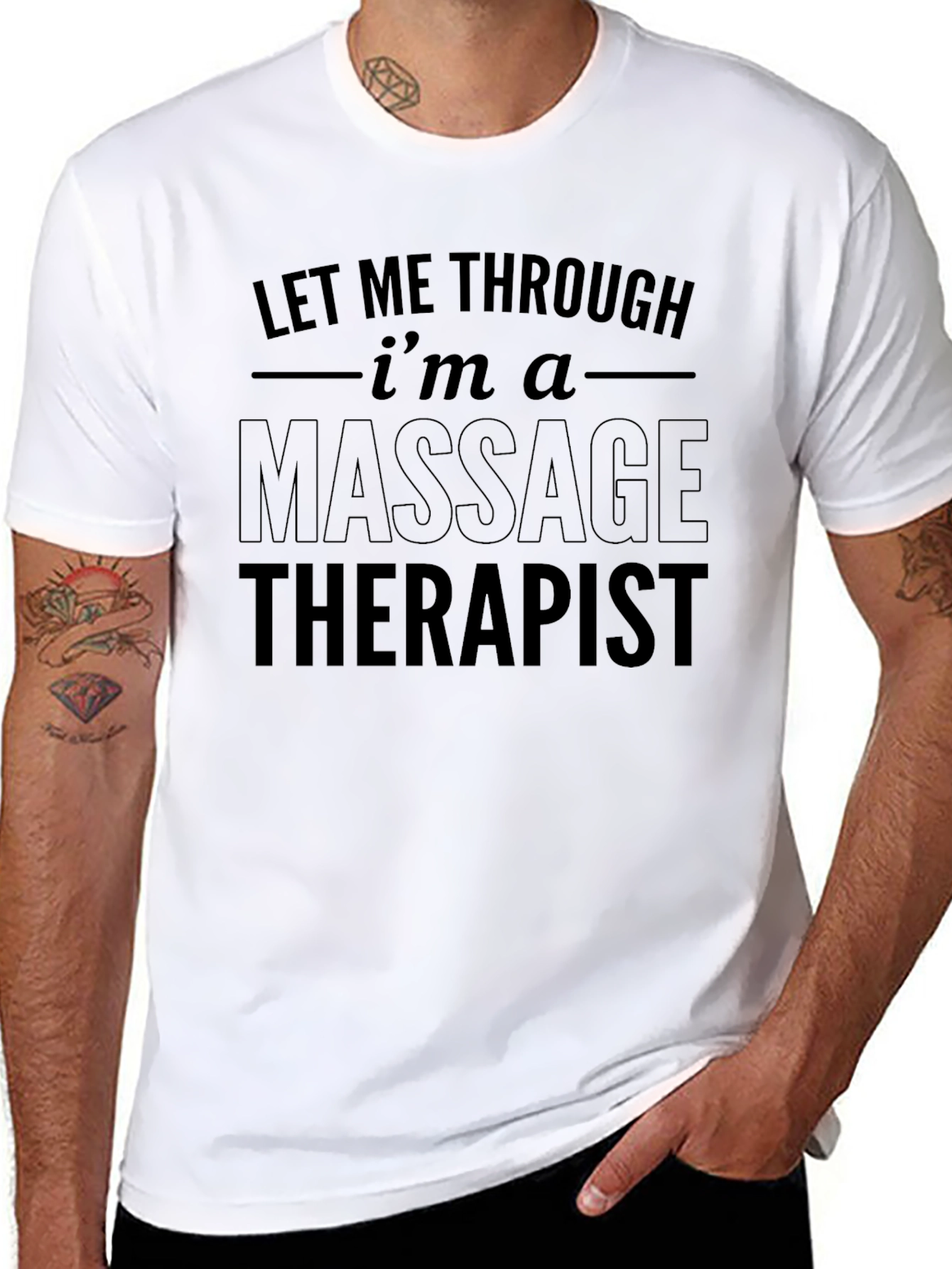 Massage Therapist T-Shirt - Funny Slogan Tee