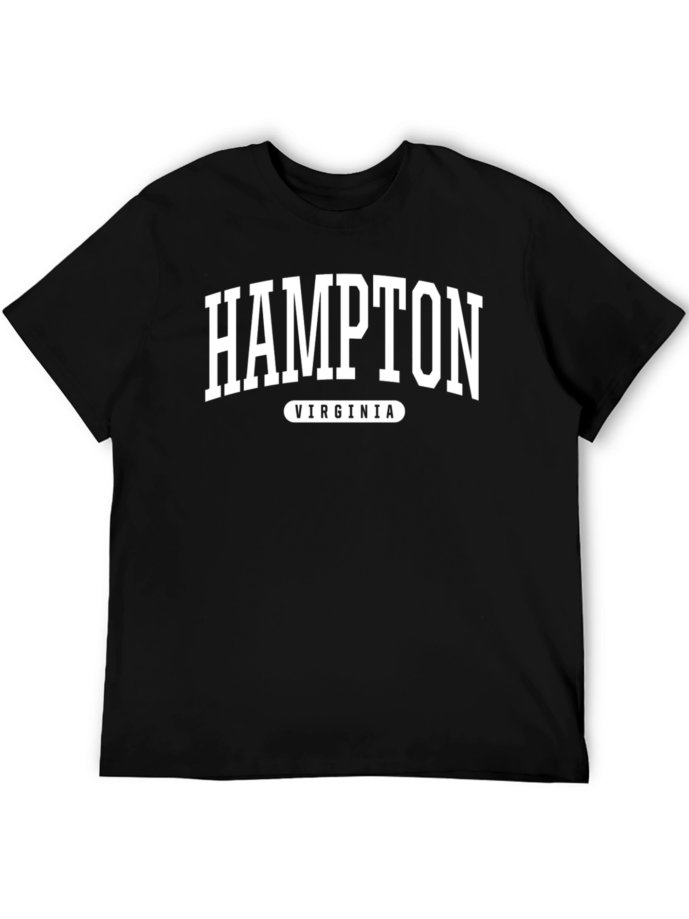 Hampton Virginia T-Shirt Black