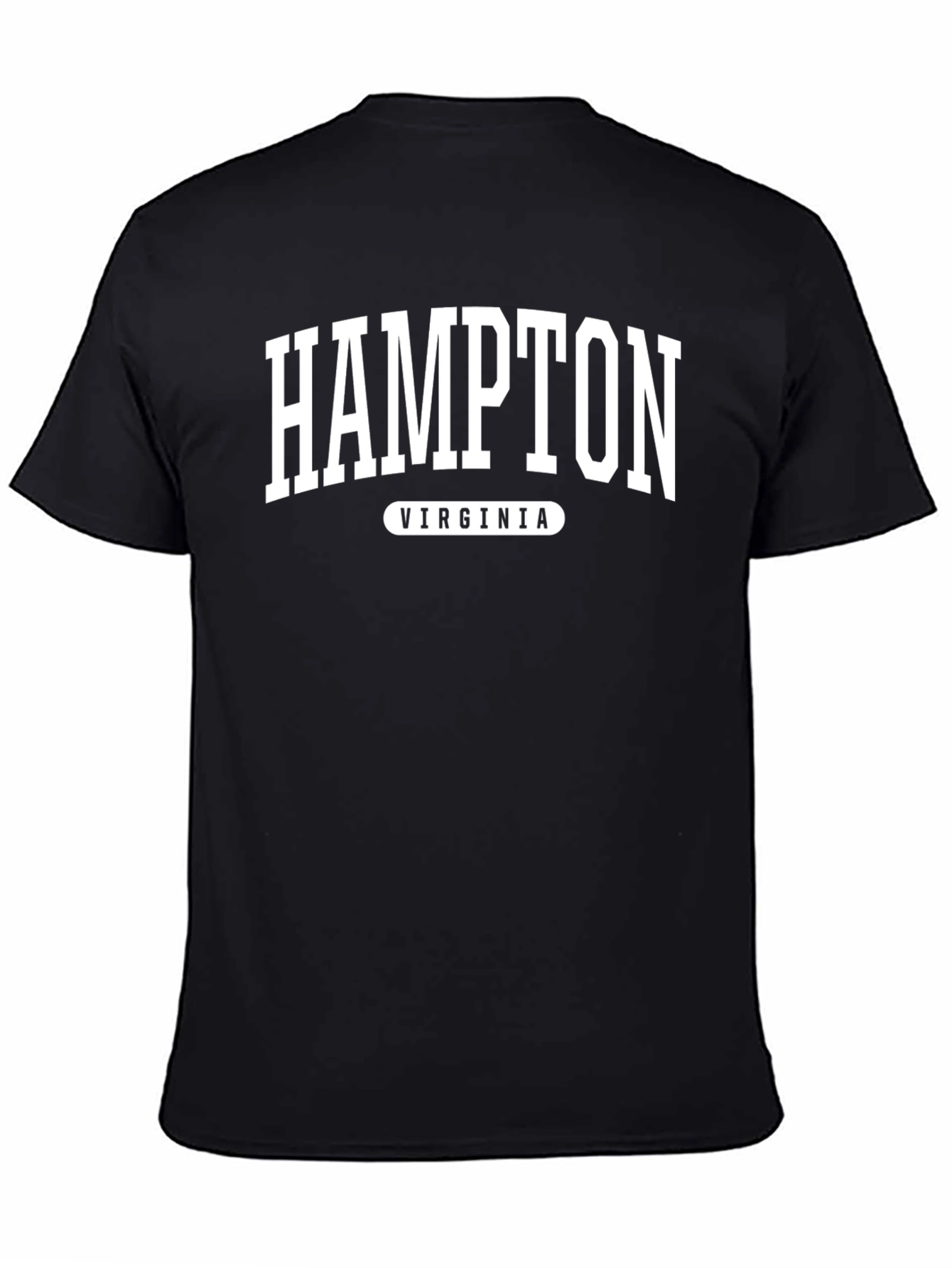 Hampton Virginia T-Shirt Black