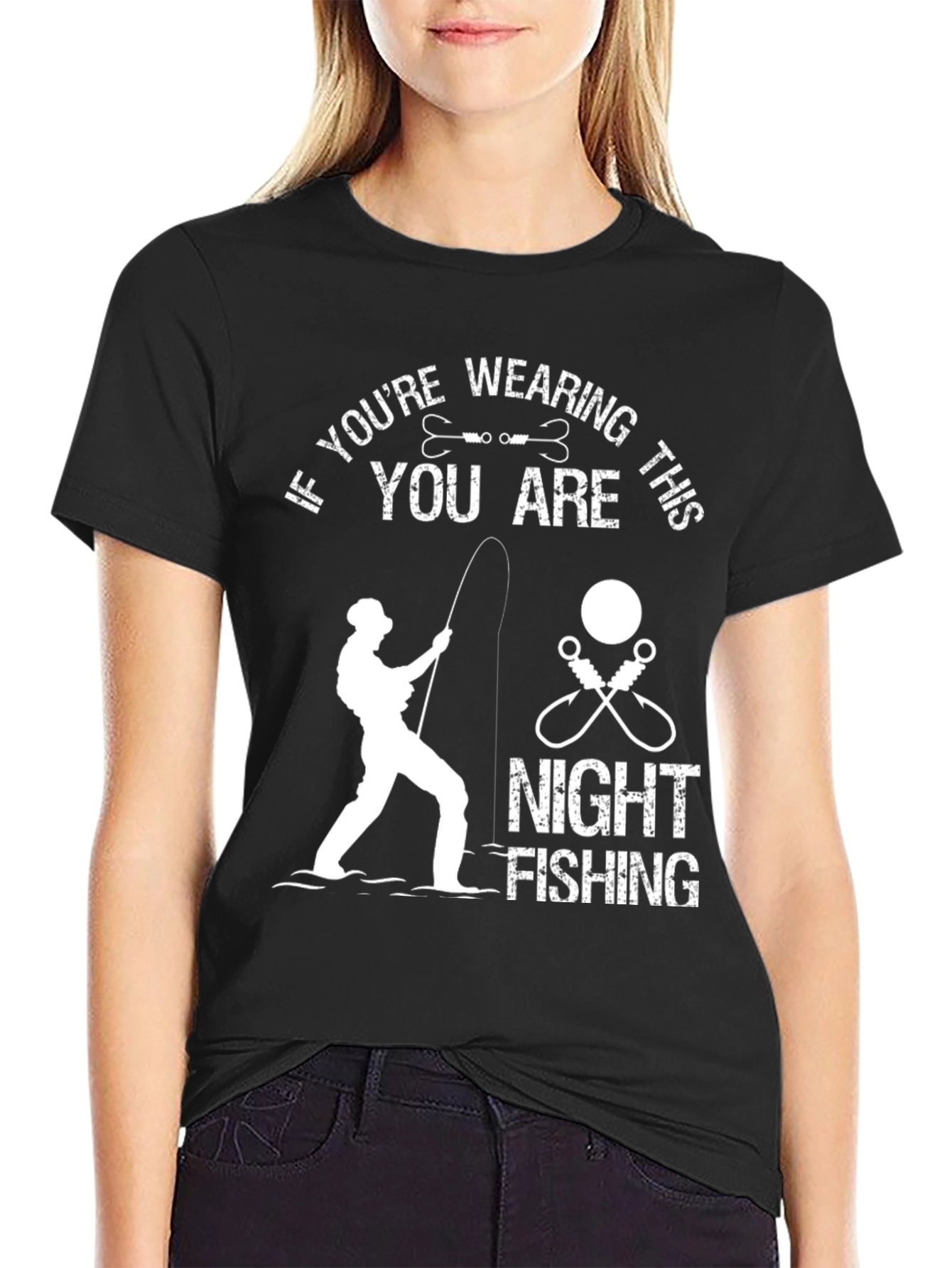 Night Fishing T-Shirt - Fisherman Tee