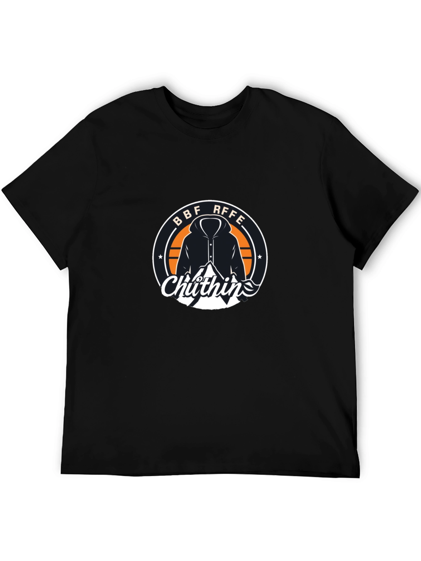 BFF ARFFE Chuthins Black T-Shirt - Stylish Graphic Tee