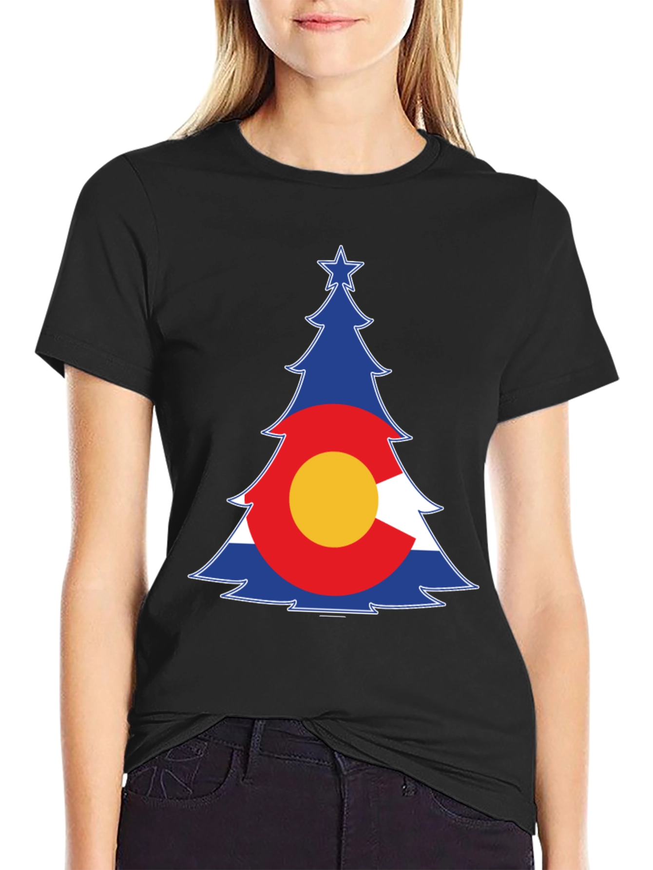 Colorado Christmas Tree T-Shirt