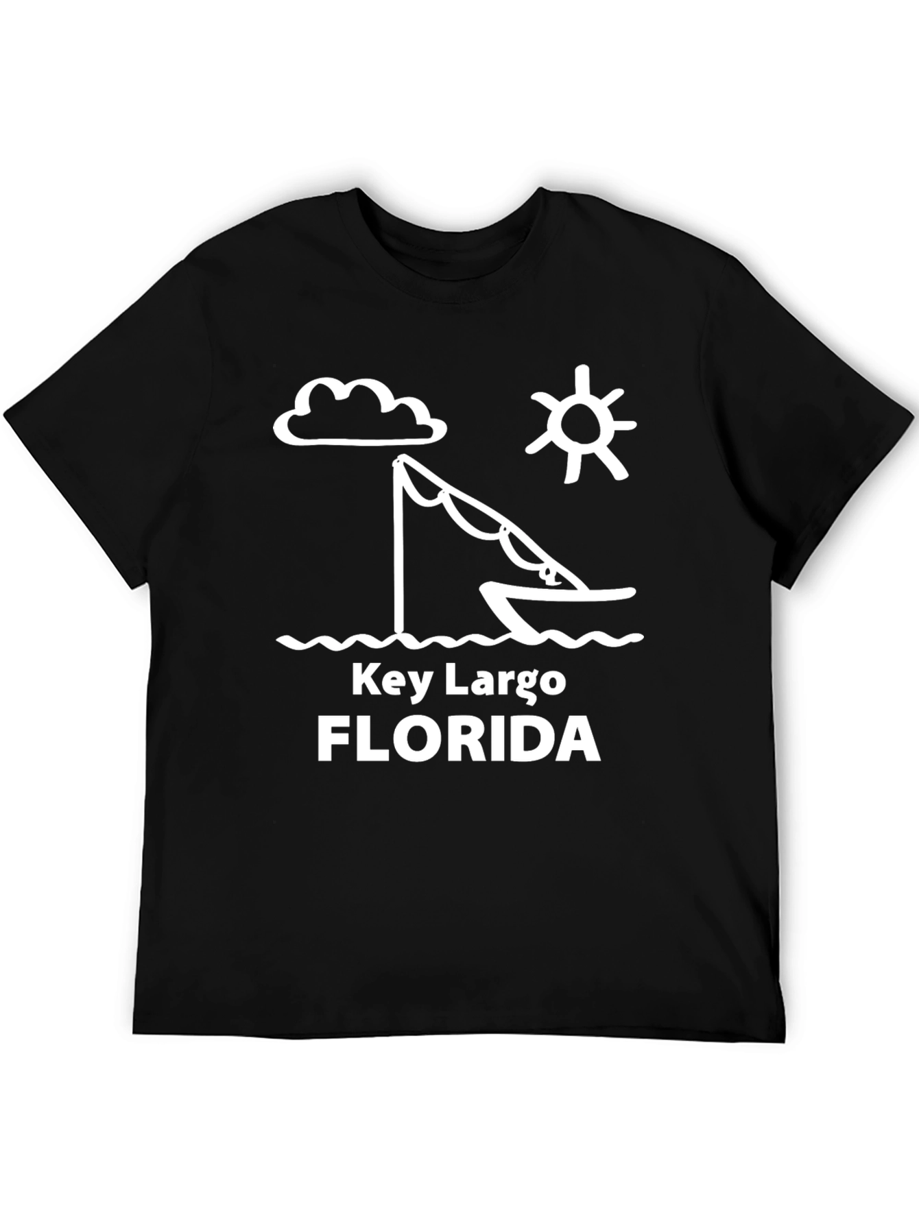 Key Largo Florida Fishing T-Shirt