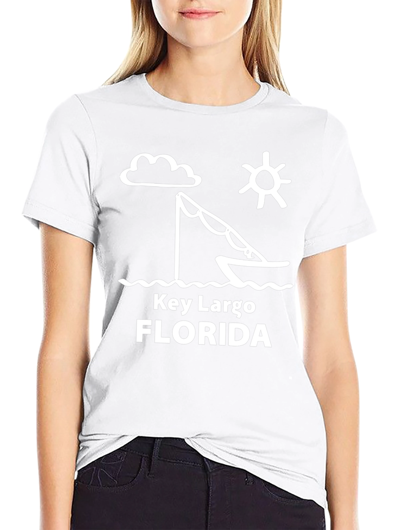 Key Largo Florida Fishing T-Shirt
