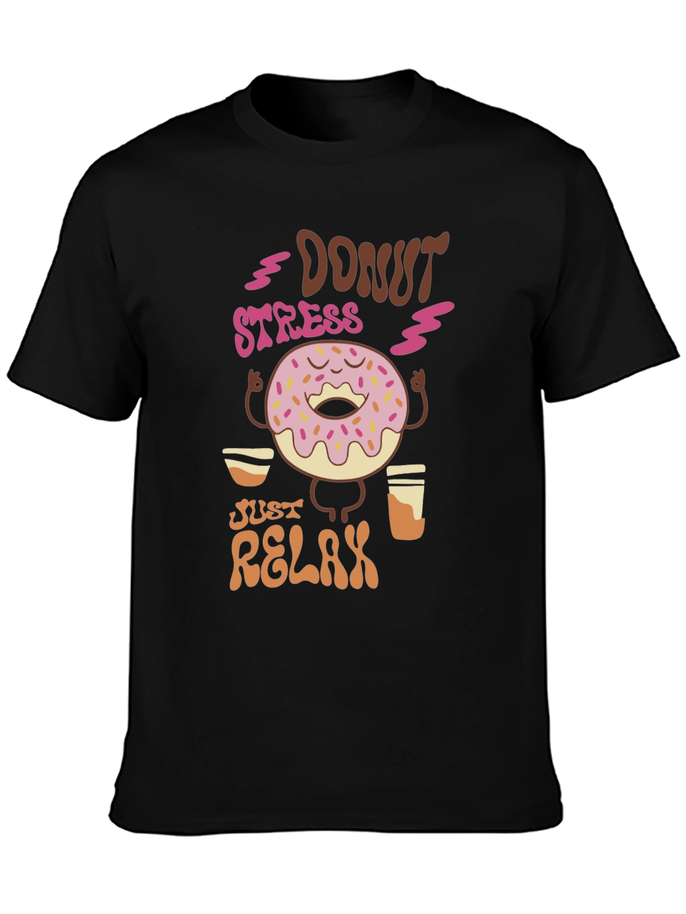 Donut Stress Just Relax T-Shirt