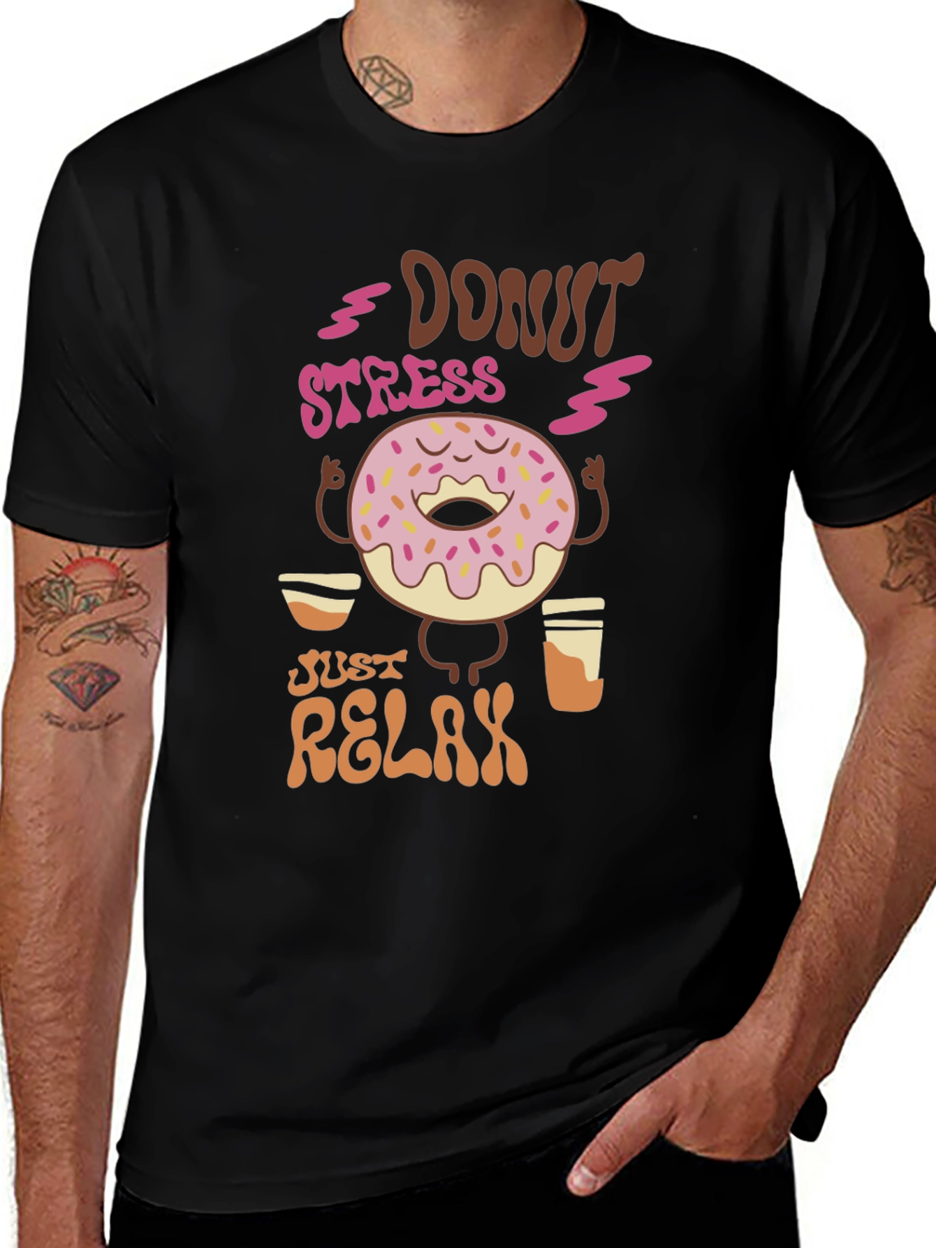 Donut Stress Just Relax T-Shirt