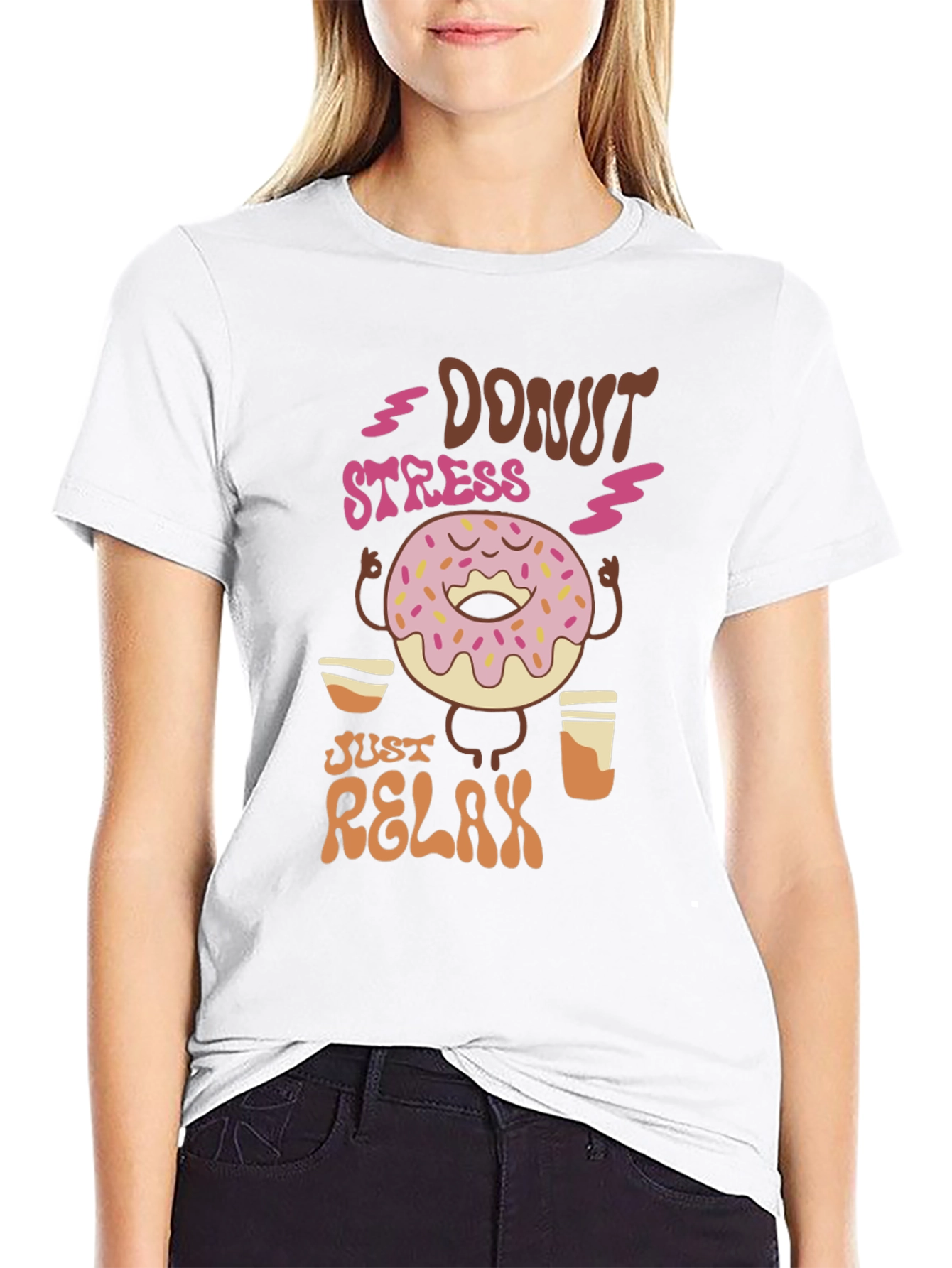Donut Stress Just Relax T-Shirt