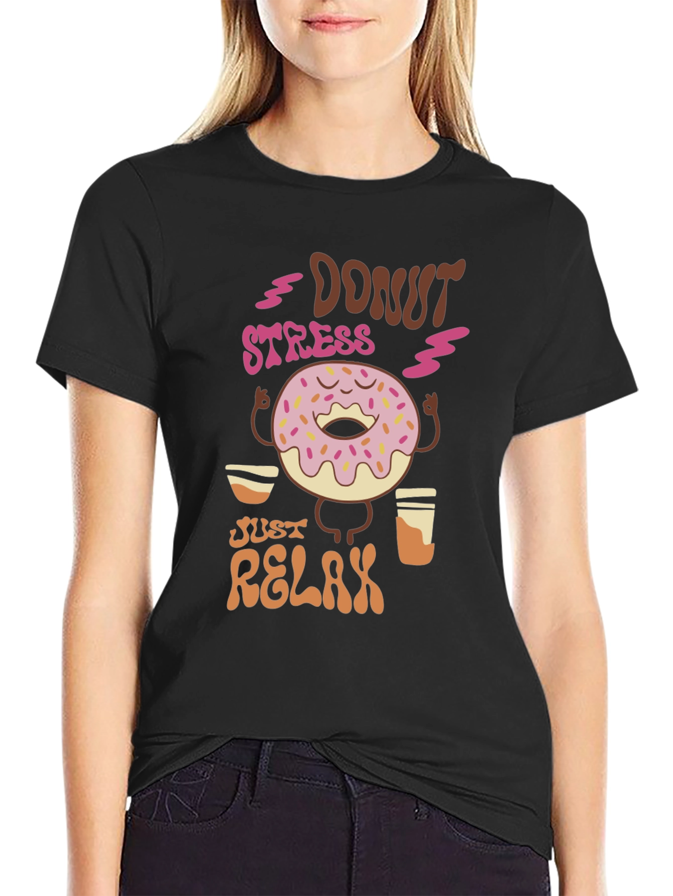 Donut Stress Just Relax T-Shirt
