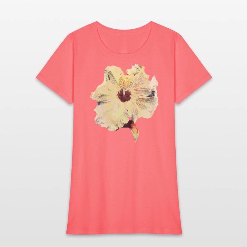 Yellow Flower, Primitive, Folk, Minimalist Art