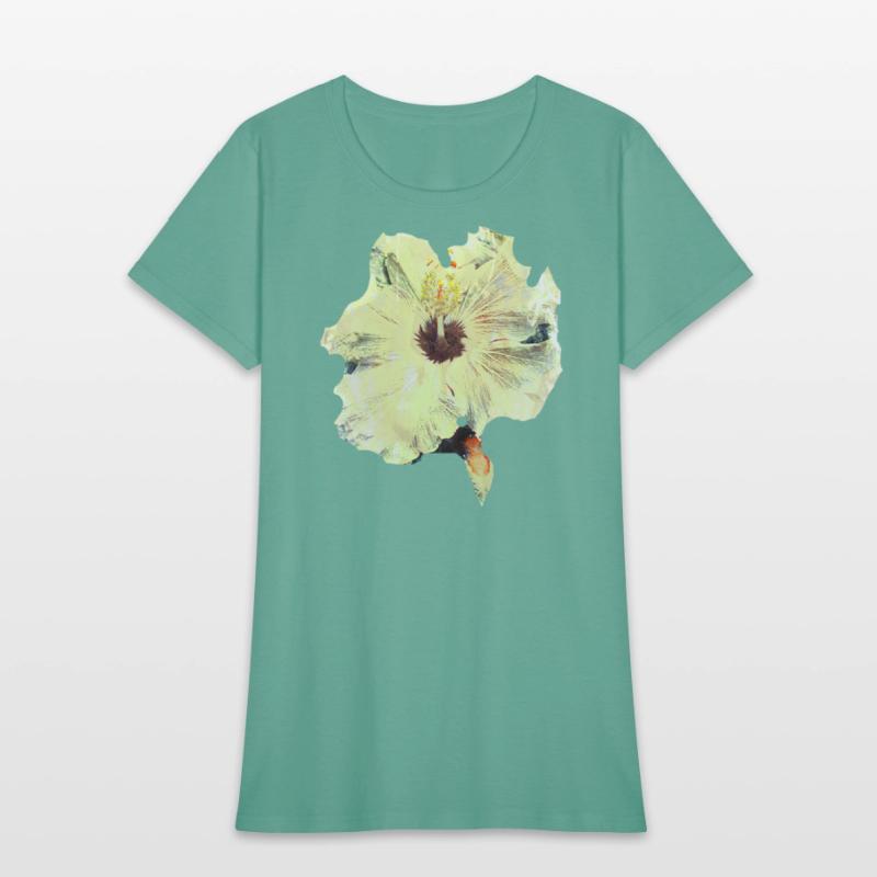 Yellow Flower, Primitive, Folk, Minimalist Art