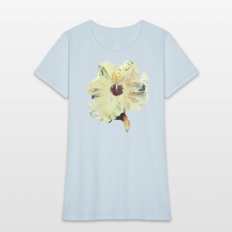 Yellow Flower, Primitive, Folk, Minimalist Art