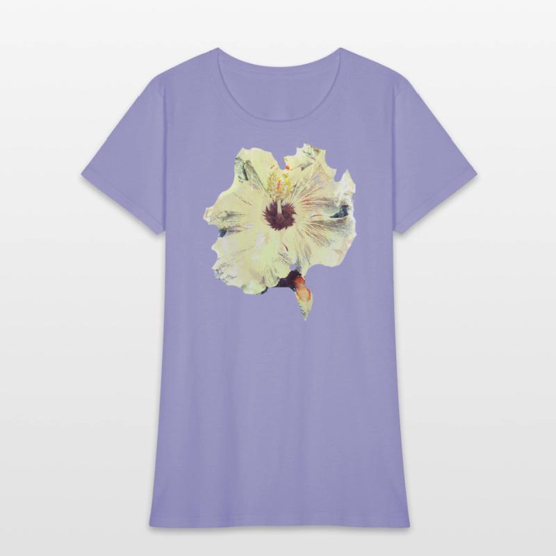 Yellow Flower, Primitive, Folk, Minimalist Art