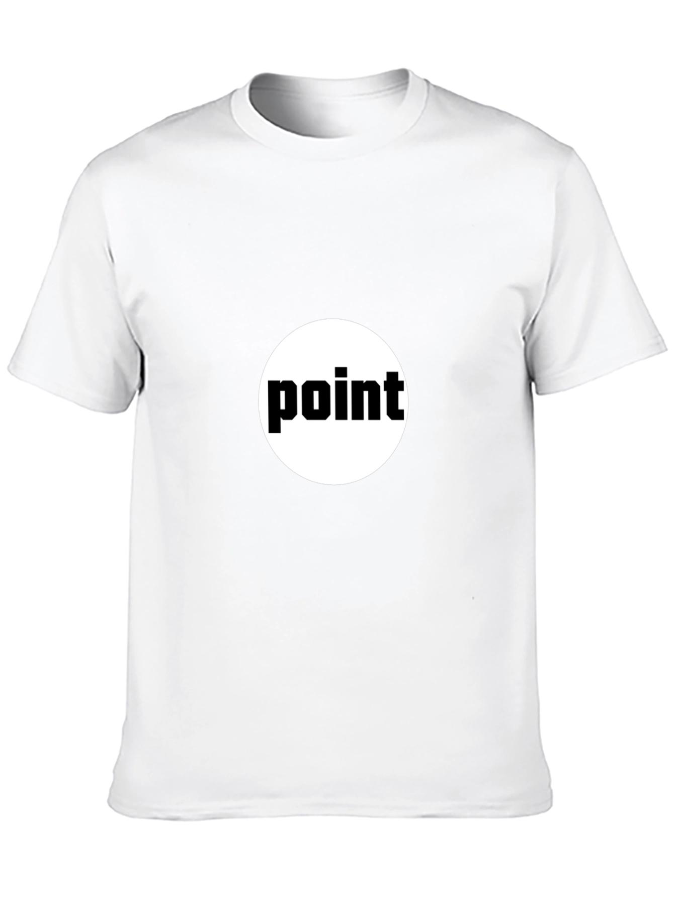 Point Graphic Black T-Shirt