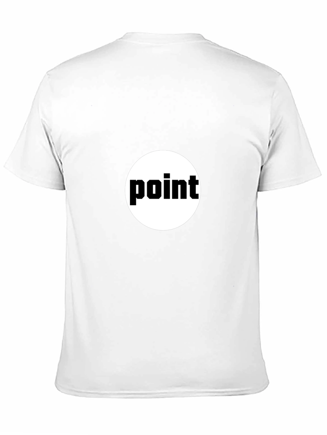 Point Graphic Black T-Shirt