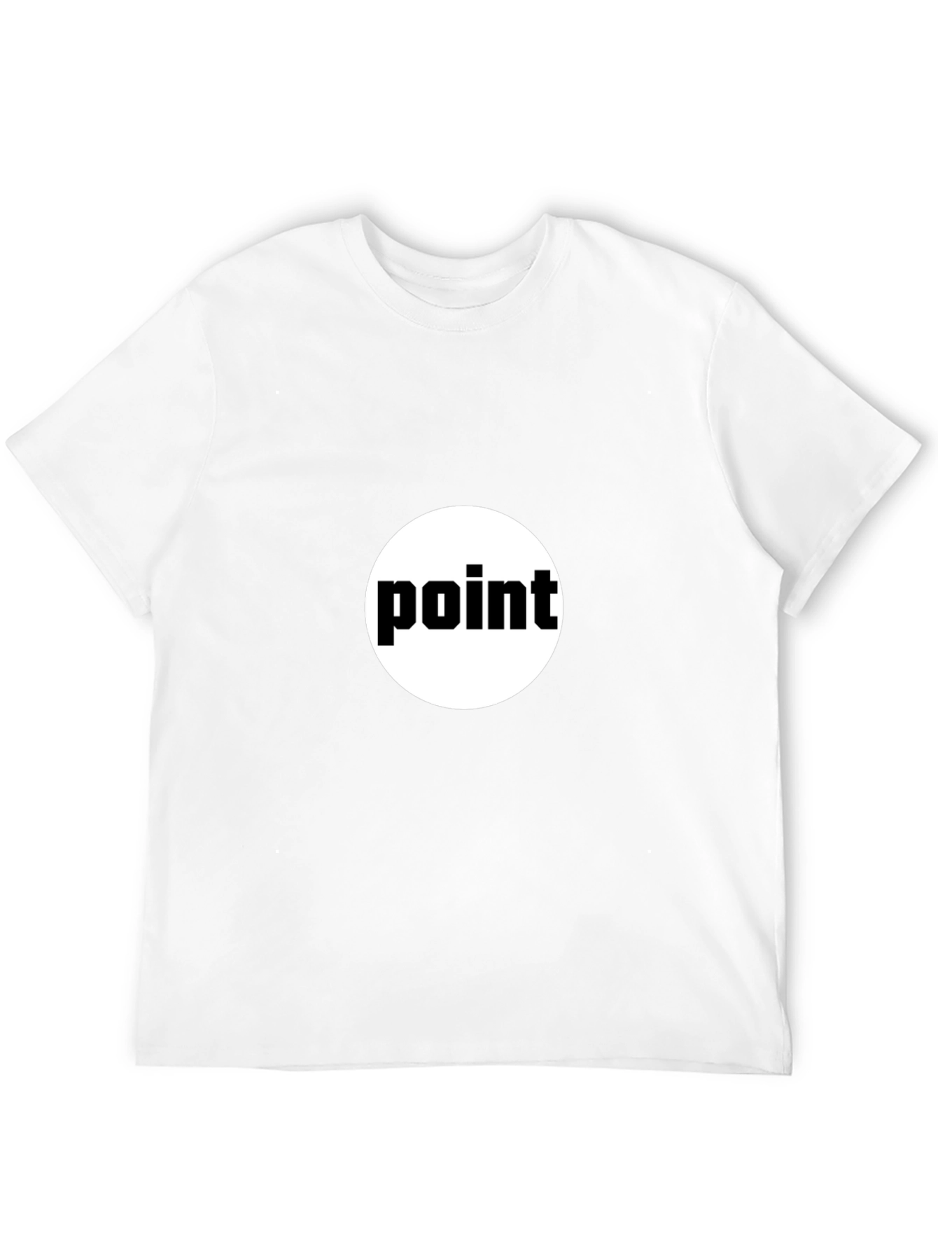 Point Graphic Black T-Shirt