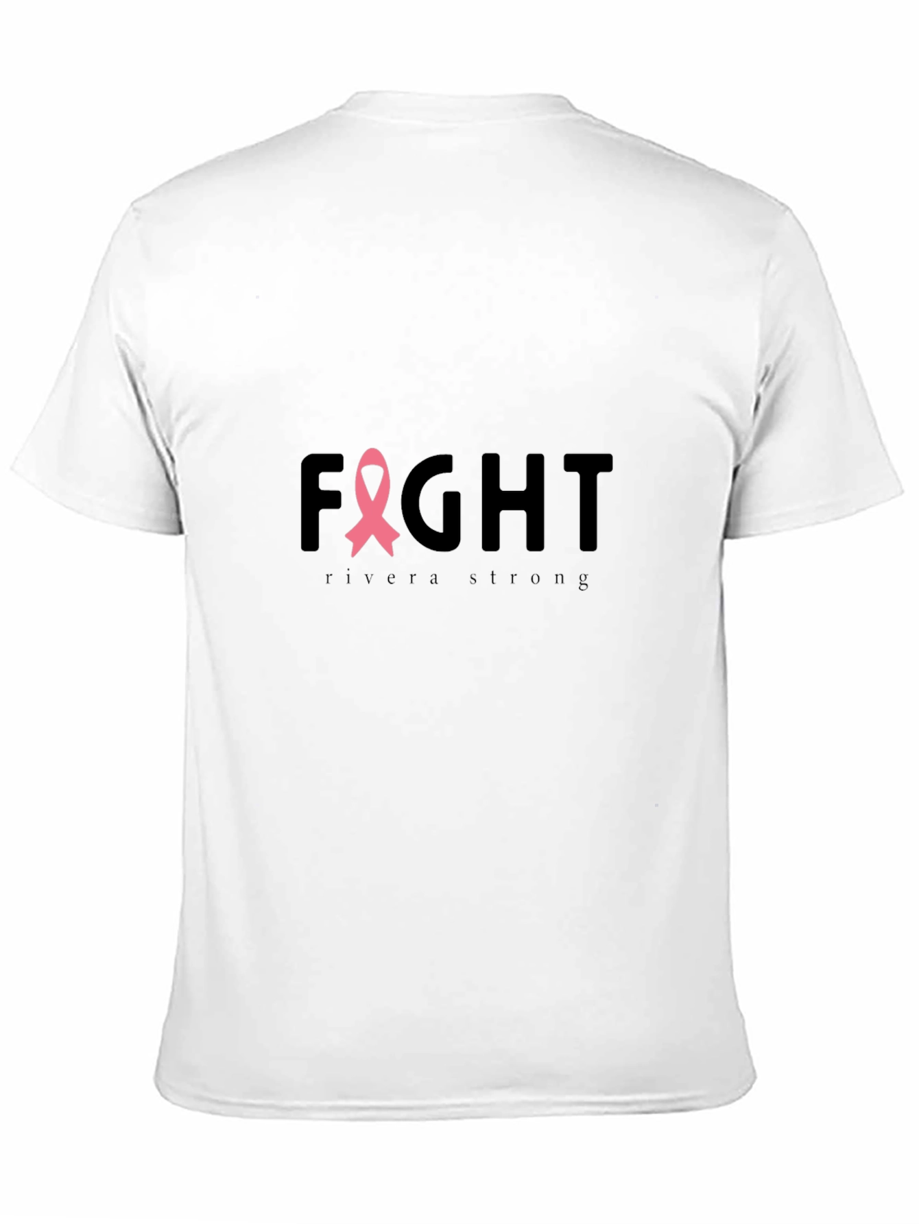 Fight Breast Cancer T-Shirt Rivera Strong Black