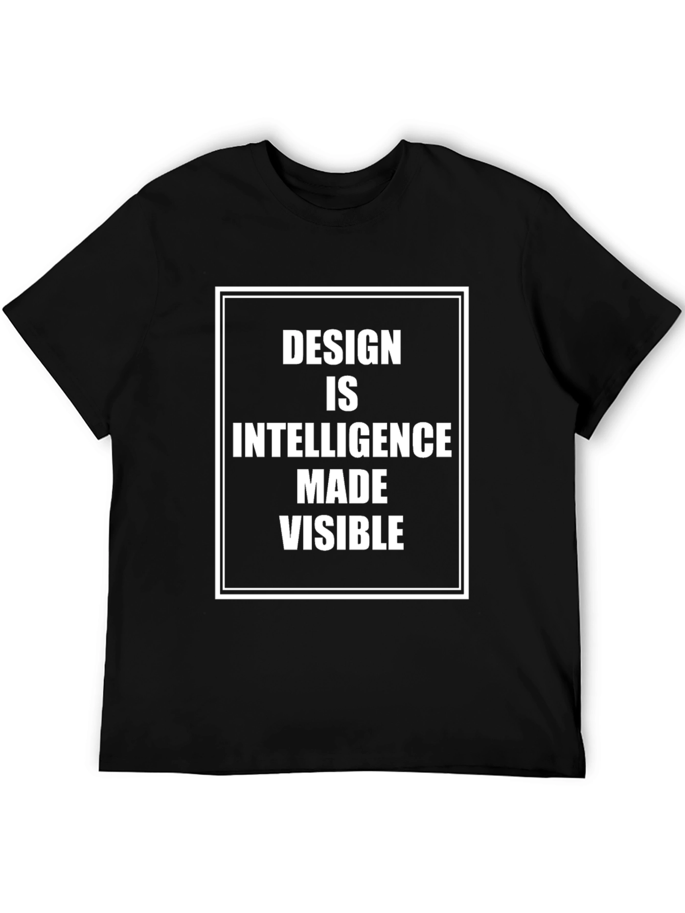 Design Intelligence Black Graphic Tee