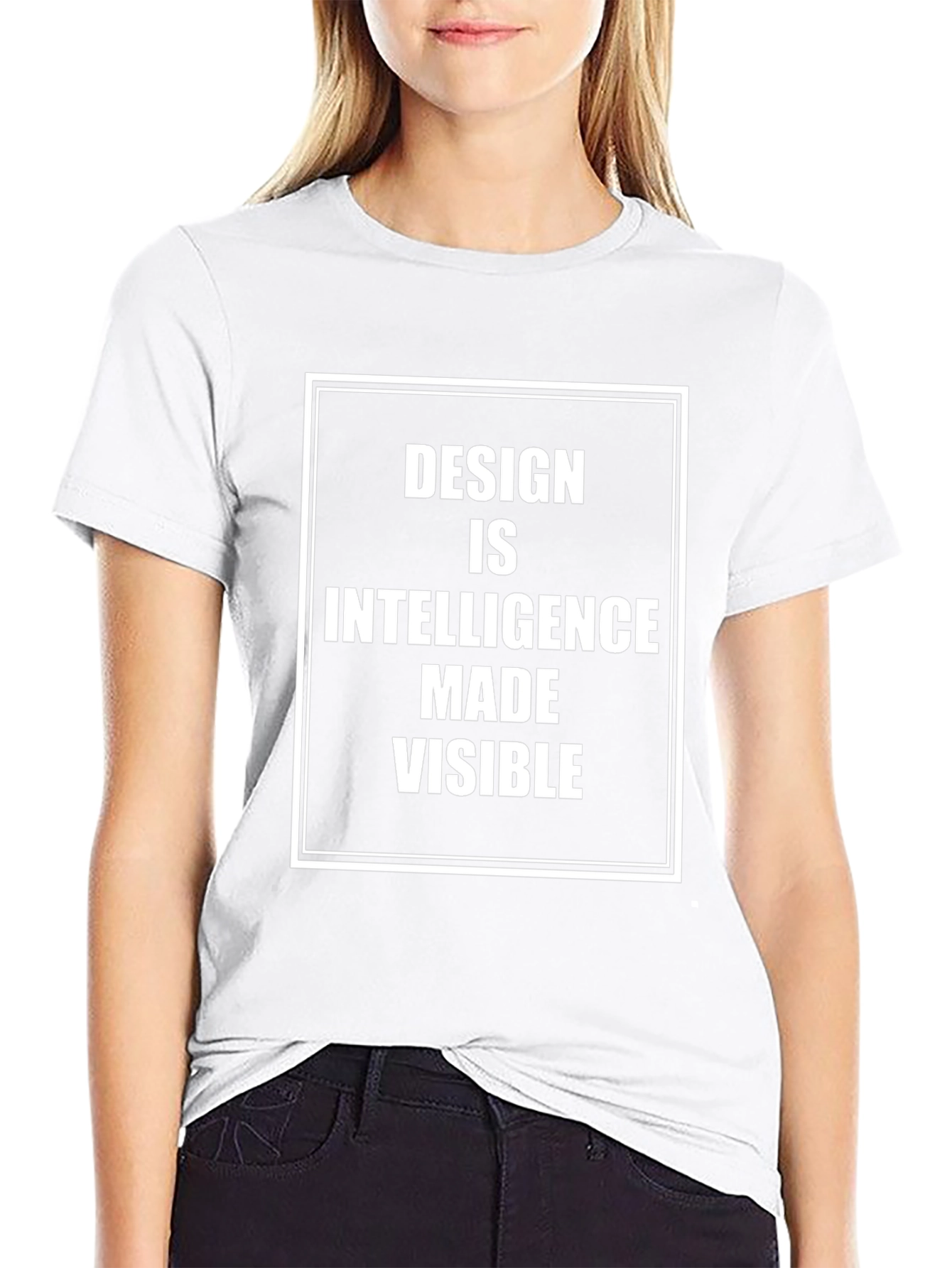 Design Intelligence Black Graphic Tee