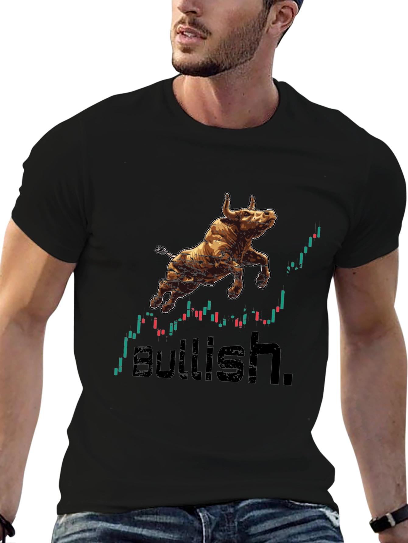 Bullish Stock Market T-Shirt - Traders Apparel