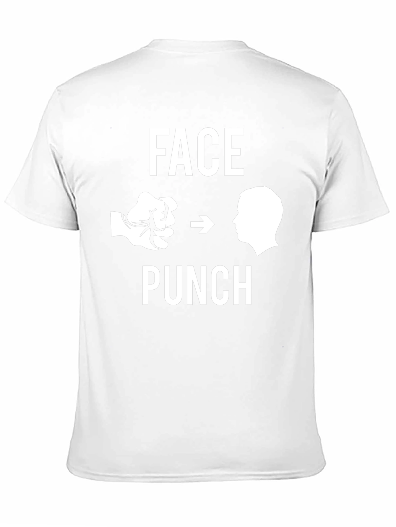 Face Punch Graphic T-Shirt - Black Humor Tee