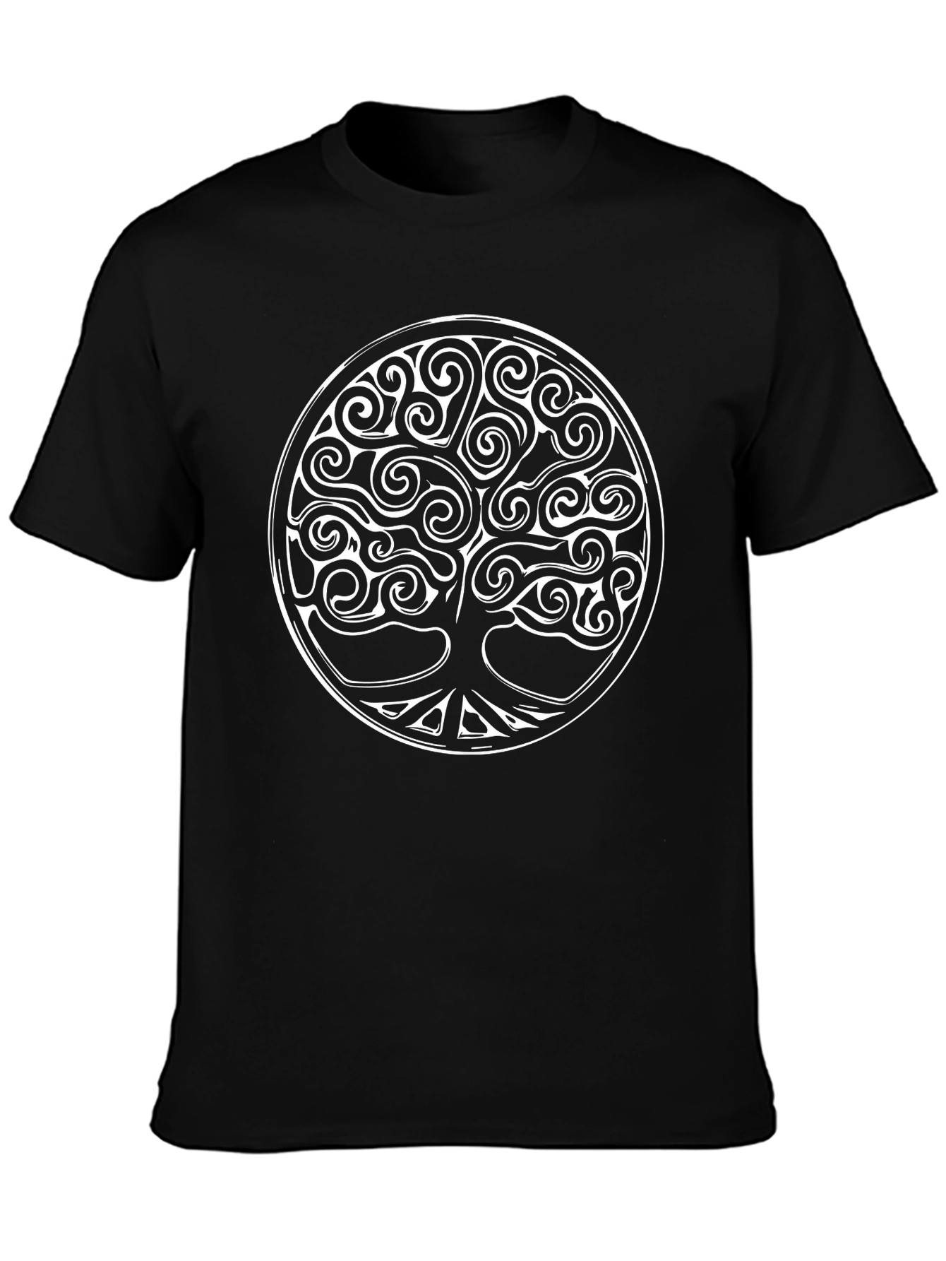 Celtic Tree of Life Black T-Shirt