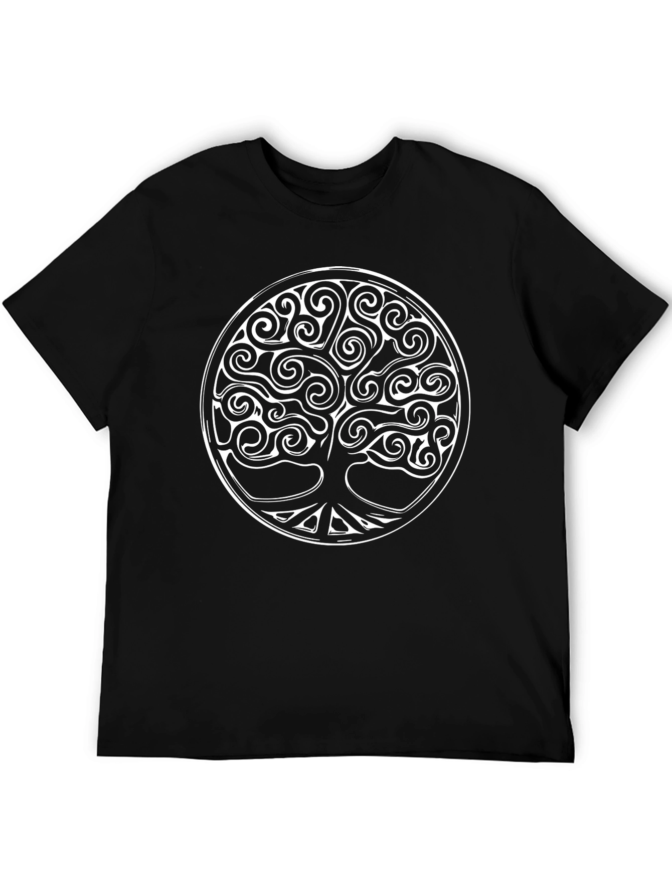 Celtic Tree of Life Black T-Shirt