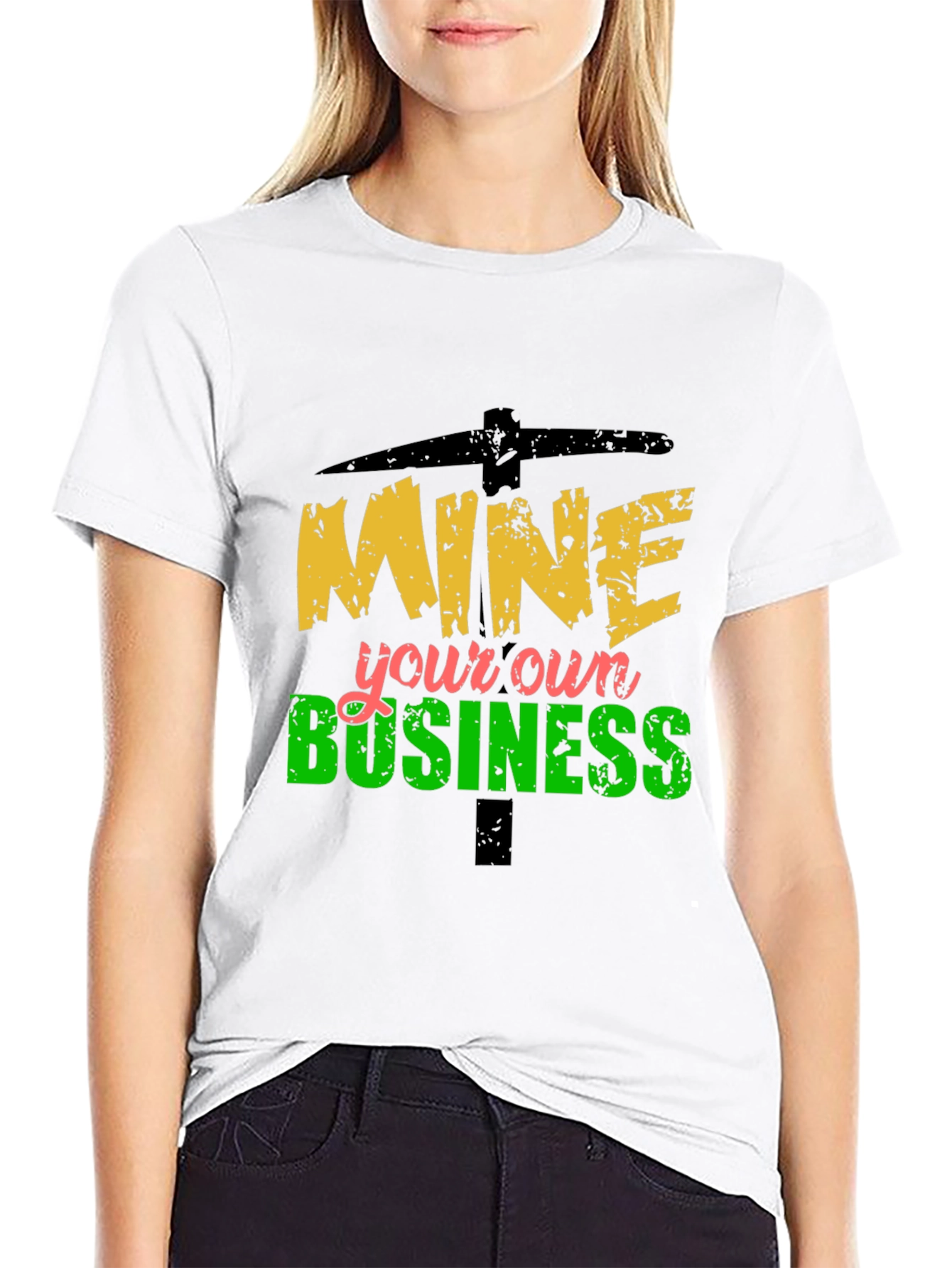 Mine Your Own Business Graphic Tee