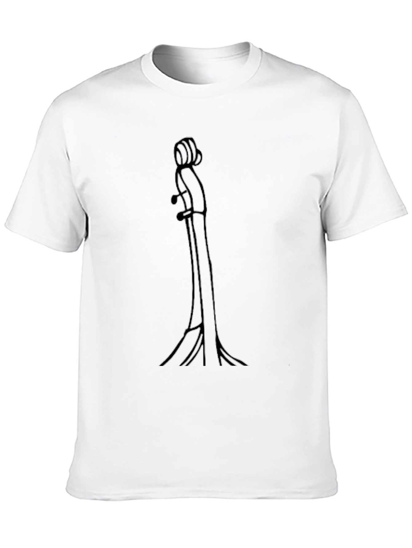 Music Lovers Cello T-Shirt - Black