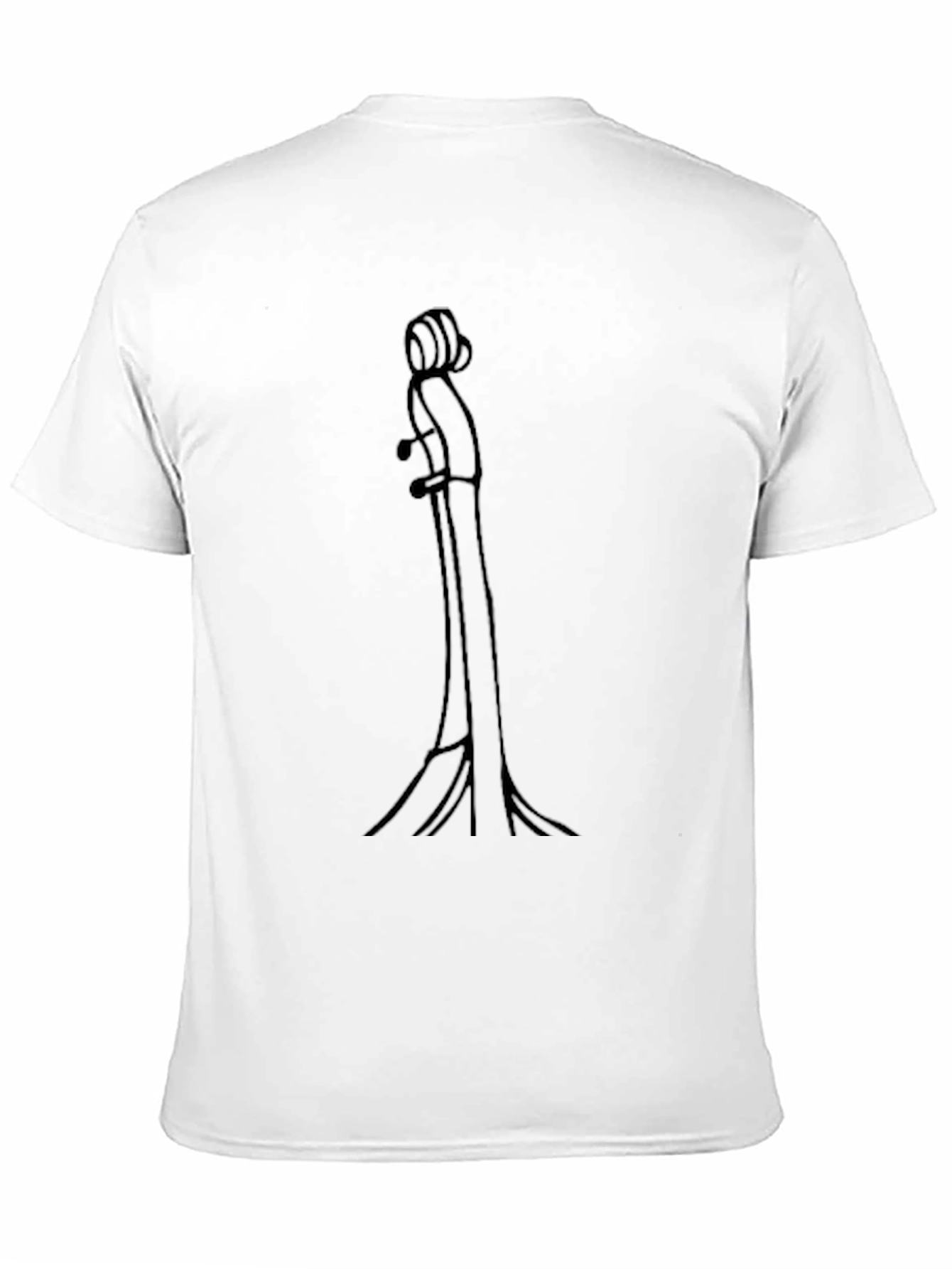 Music Lovers Cello T-Shirt - Black