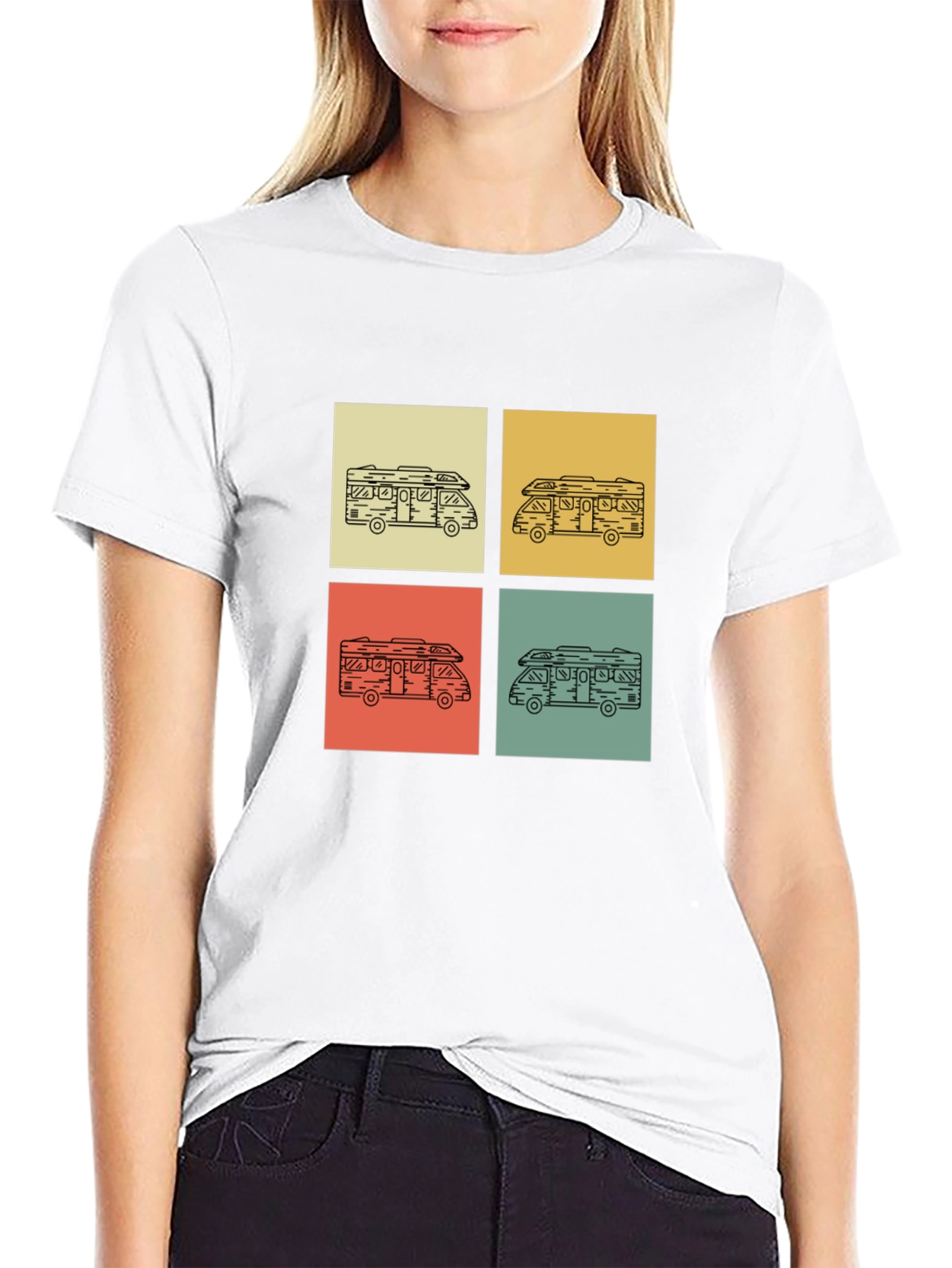 Retro Camper Van T-Shirt